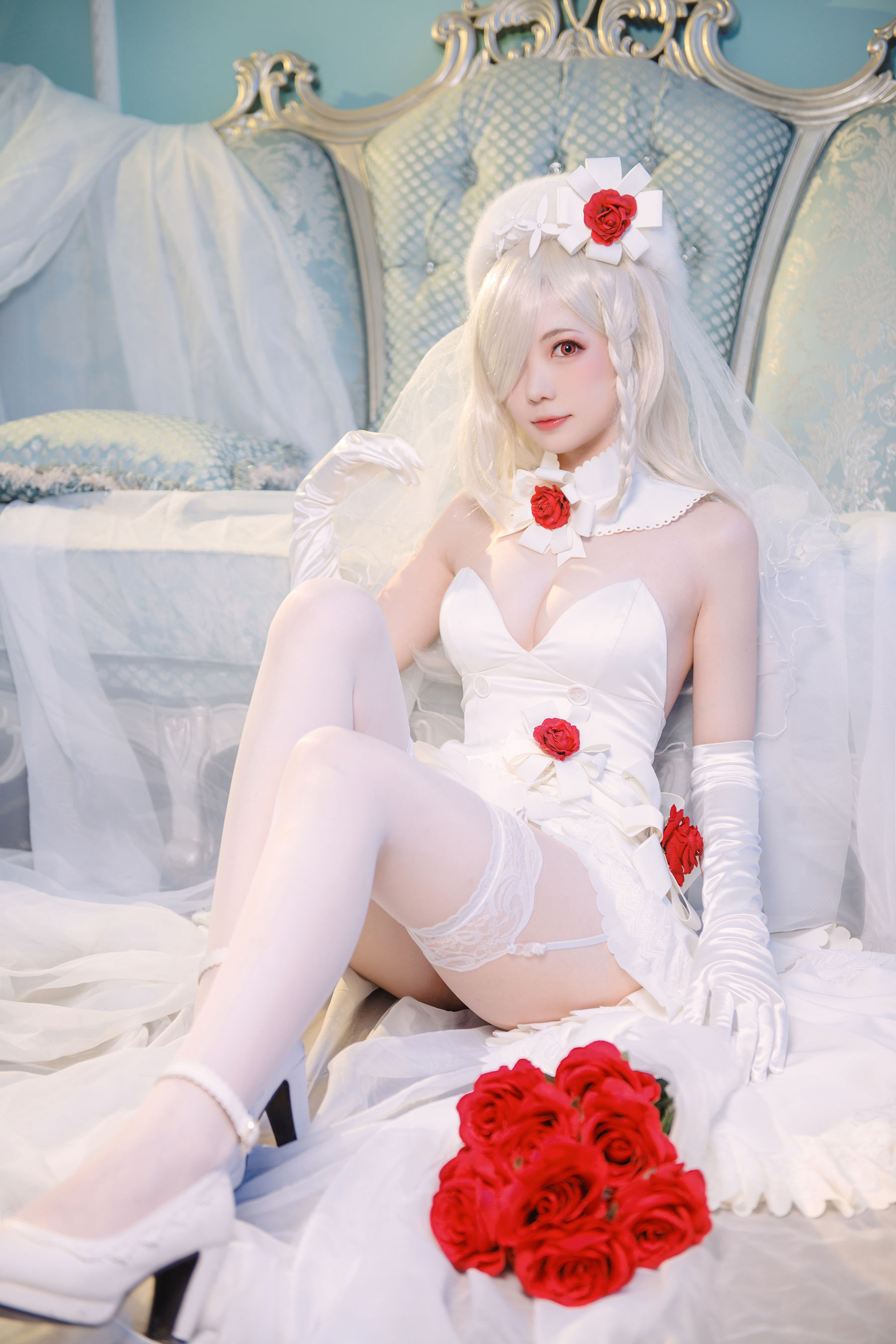 大胸萌妹妖少you1 – G36C Cosplay-第1张