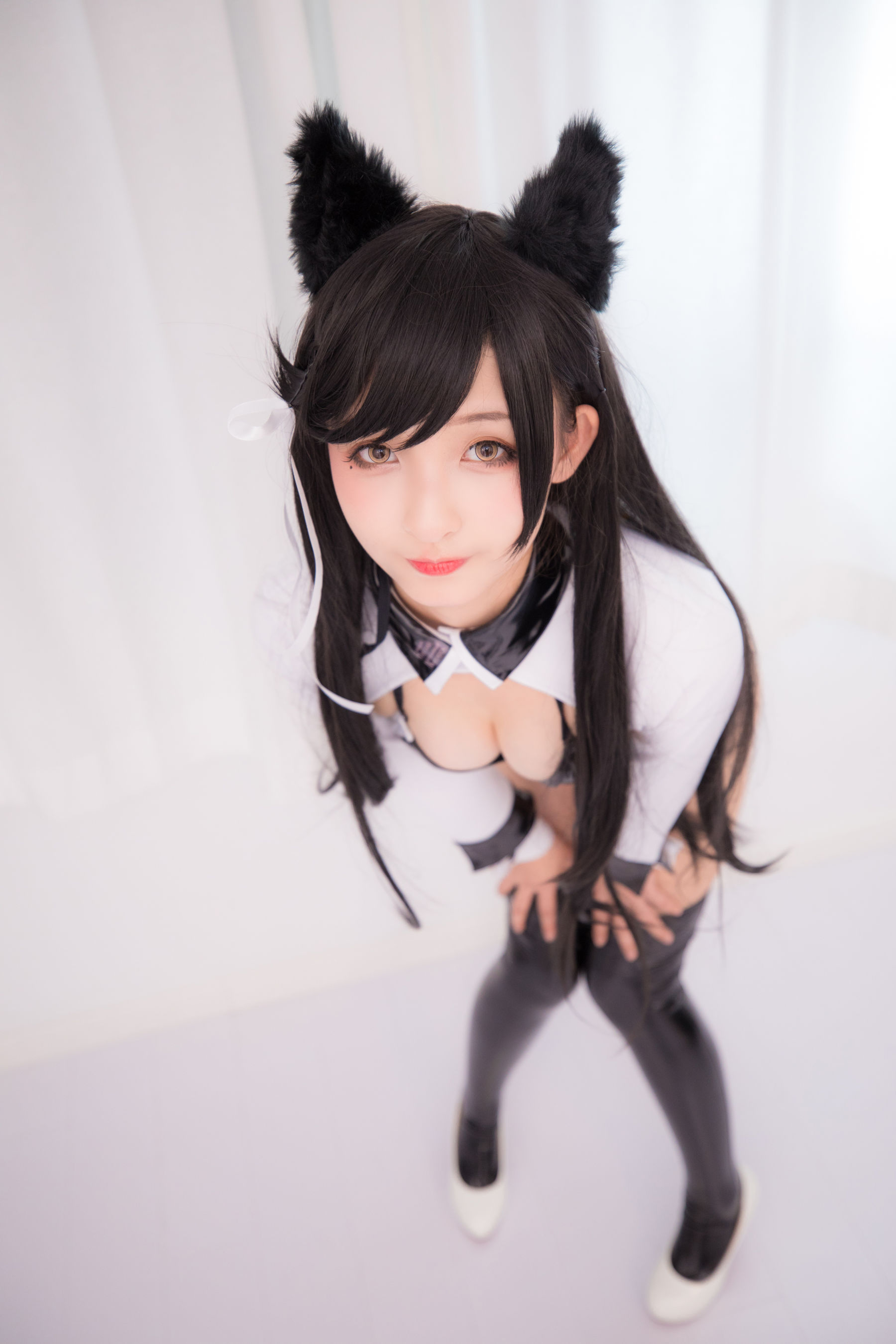 [萝莉COS] 神楽板真冬 ATAGO-LATEX VER (胶袜) Cosplay-第31张