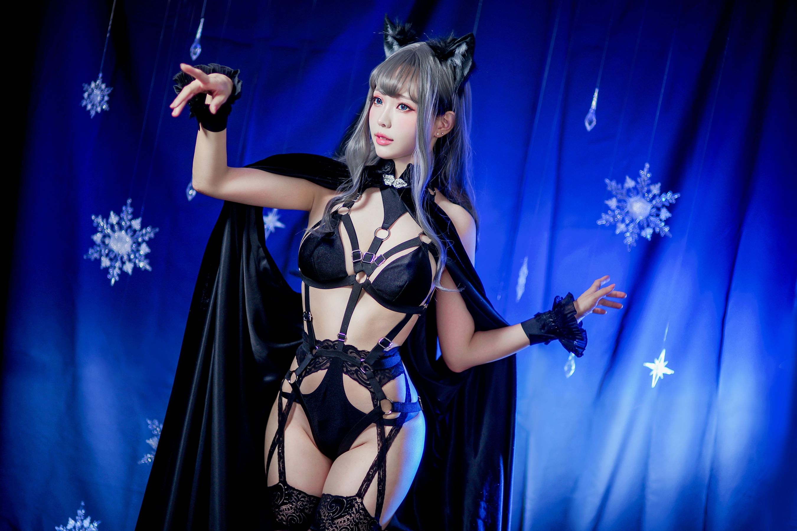 Ely_eee(ElyEE子) – オオカミ闇夜ーヨルちゃん Cosplay-第30张
