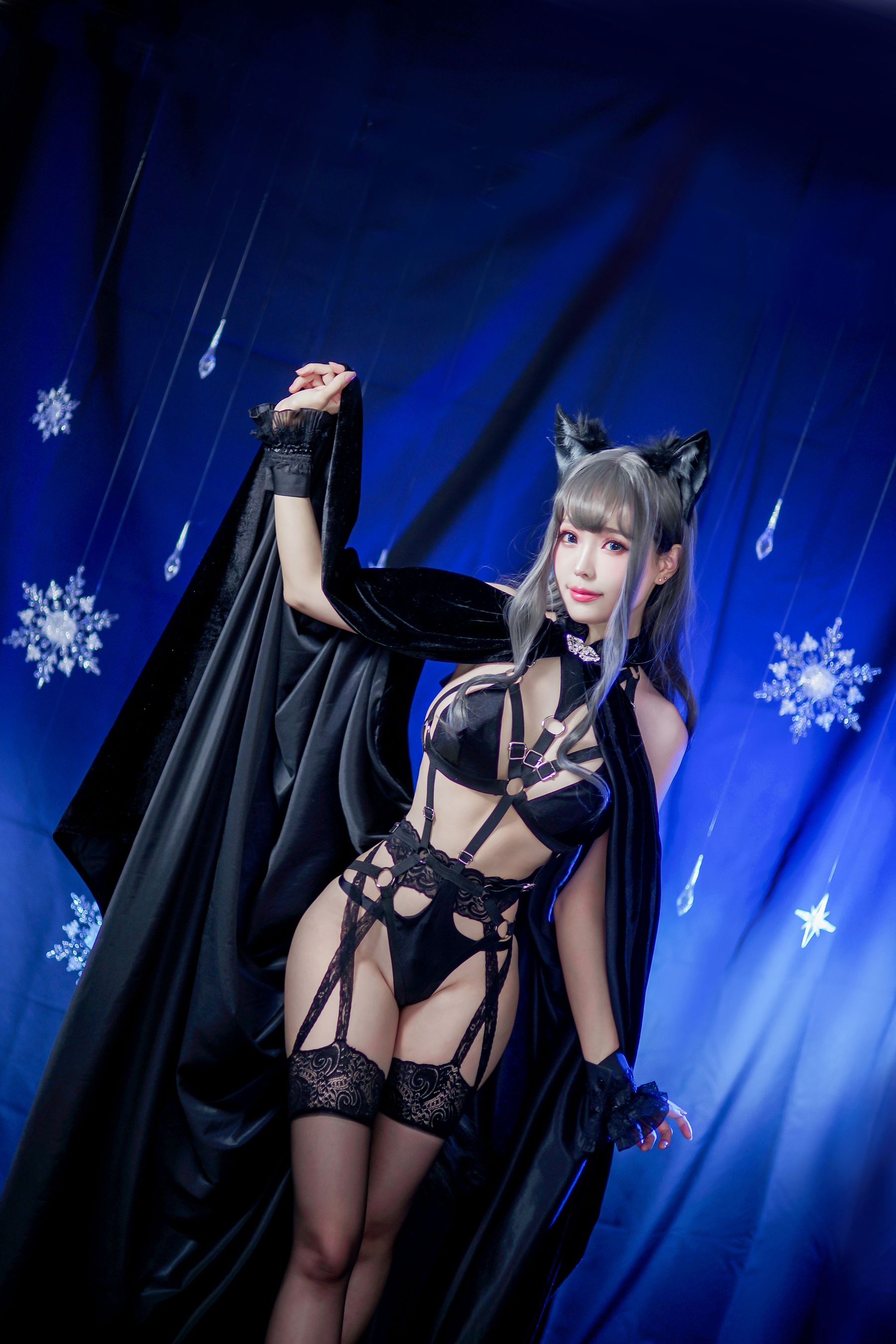 Ely_eee(ElyEE子) – オオカミ闇夜ーヨルちゃん Cosplay-第29张