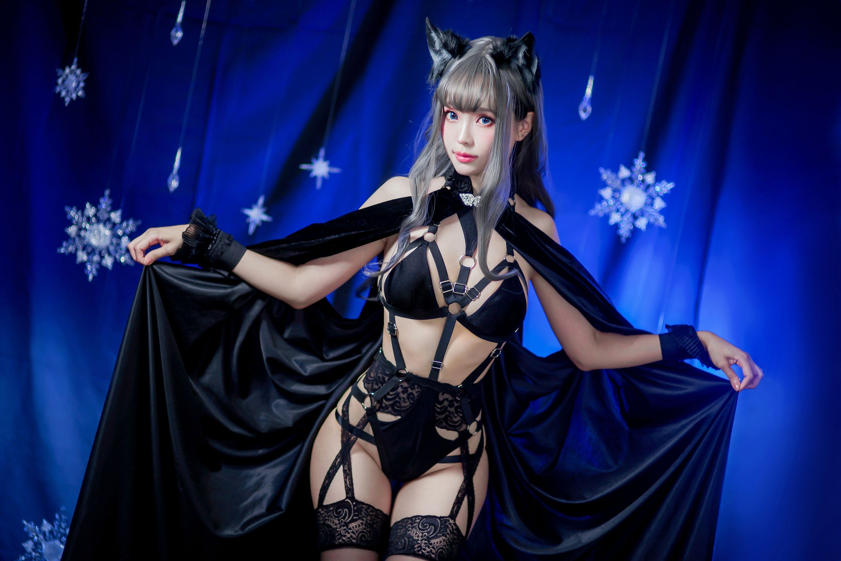 Ely_eee(ElyEE子) – オオカミ闇夜ーヨルちゃん Cosplay-第32张
