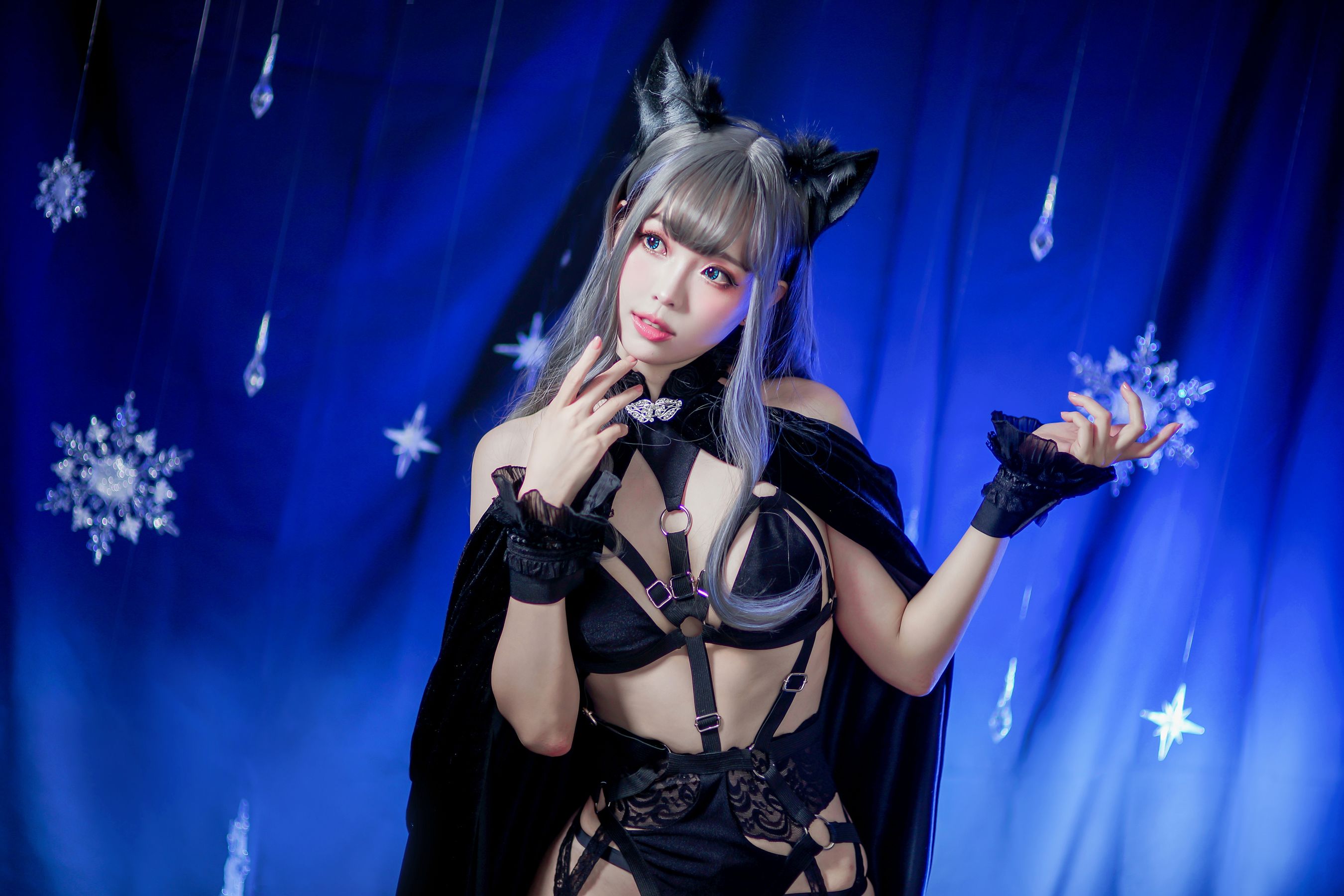 Ely_eee(ElyEE子) – オオカミ闇夜ーヨルちゃん Cosplay-第33张