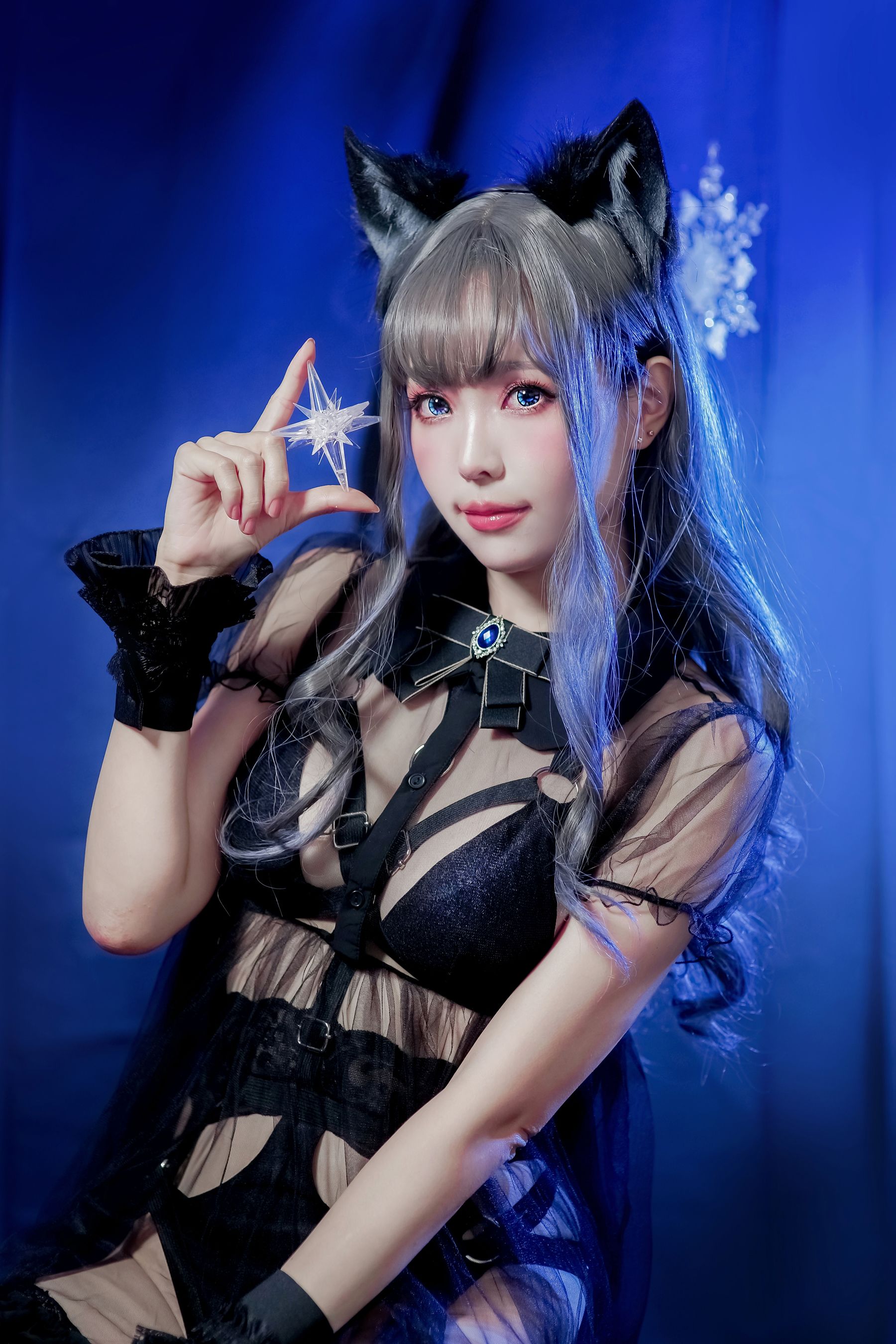 Ely_eee(ElyEE子) – オオカミ闇夜ーヨルちゃん Cosplay-第35张
