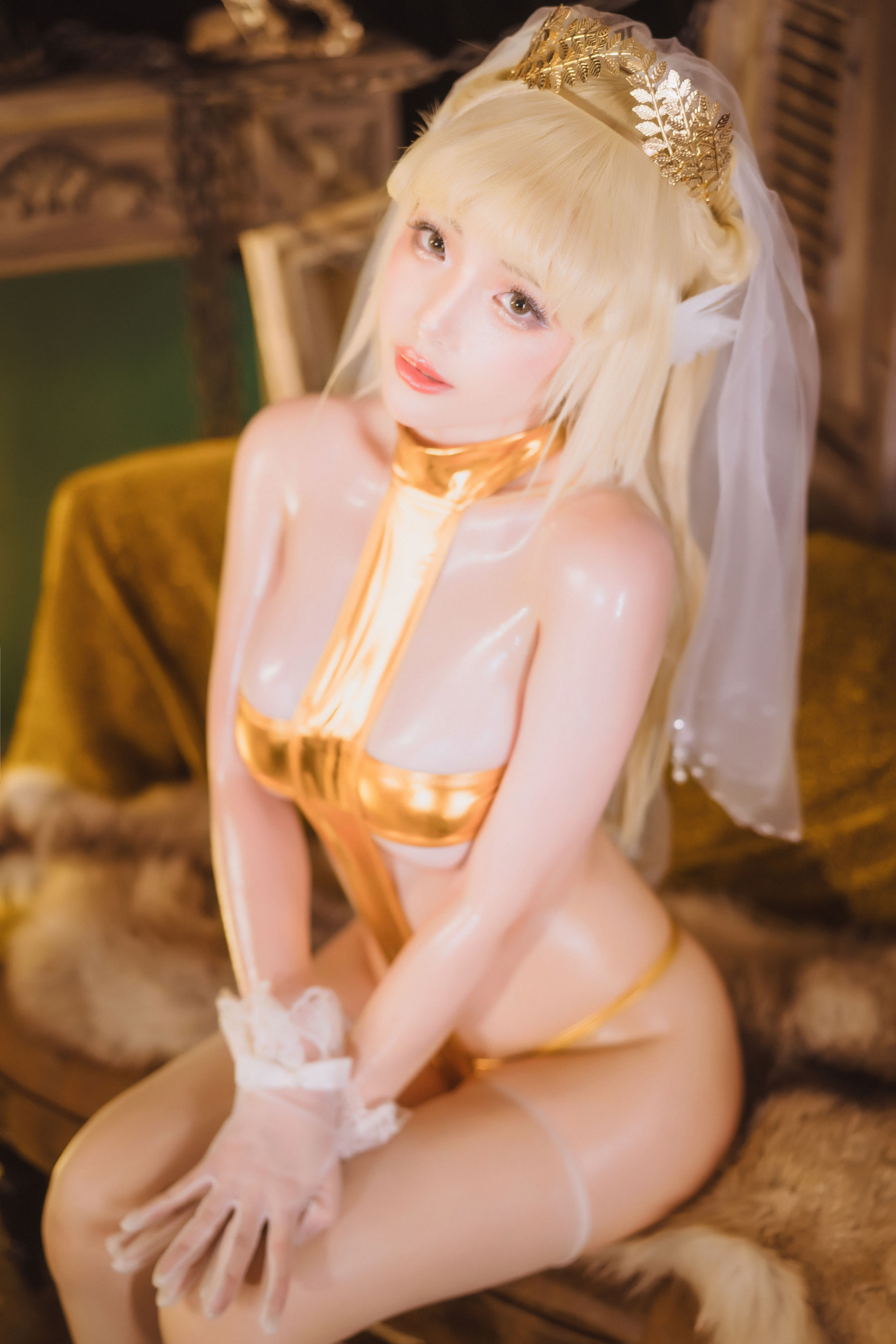 动漫博主雯妹 – 发光精灵 Cosplay-第26张
