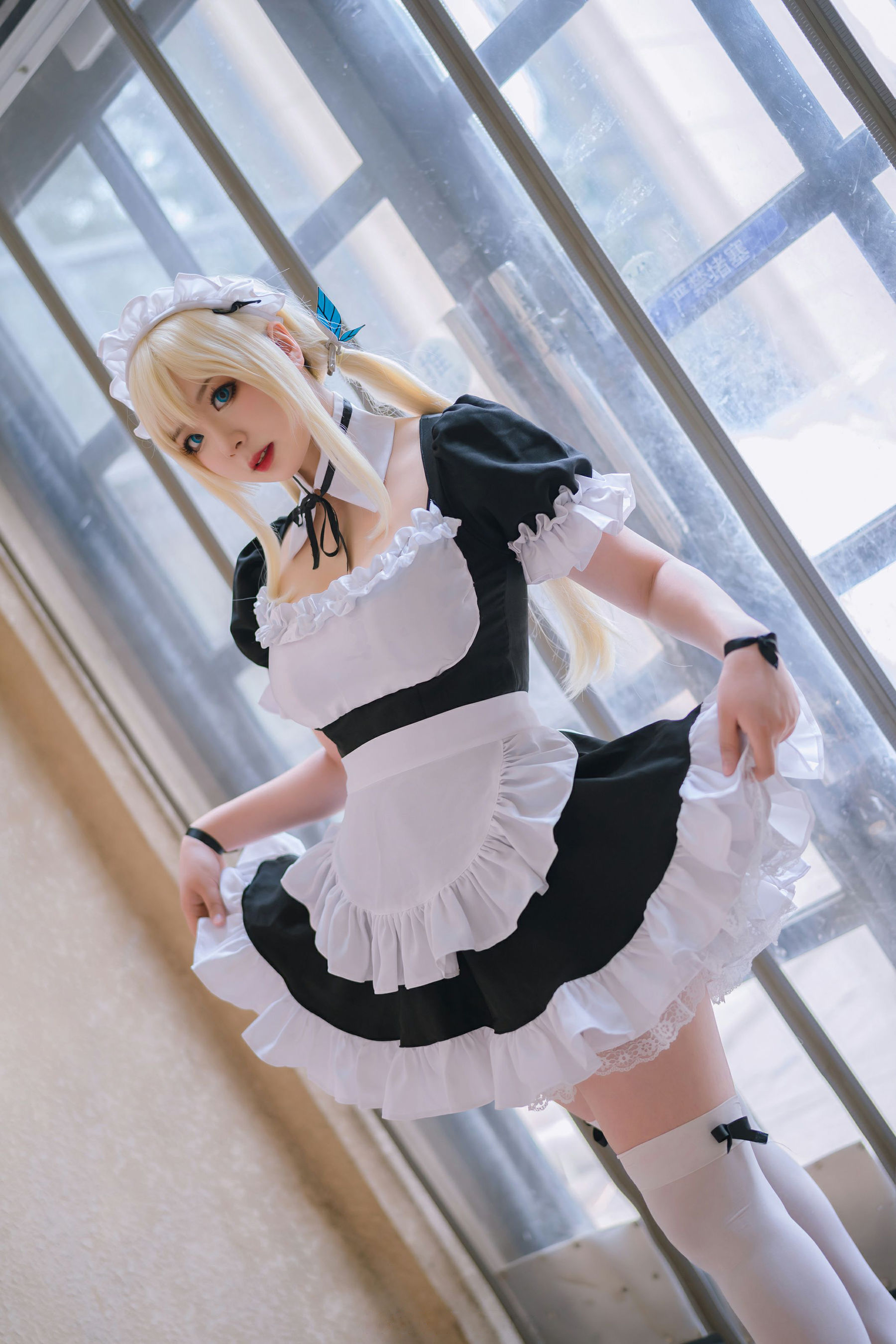 皮皮奶可可爱了啦 – 柏崎星奈女仆 Cosplay-第20张