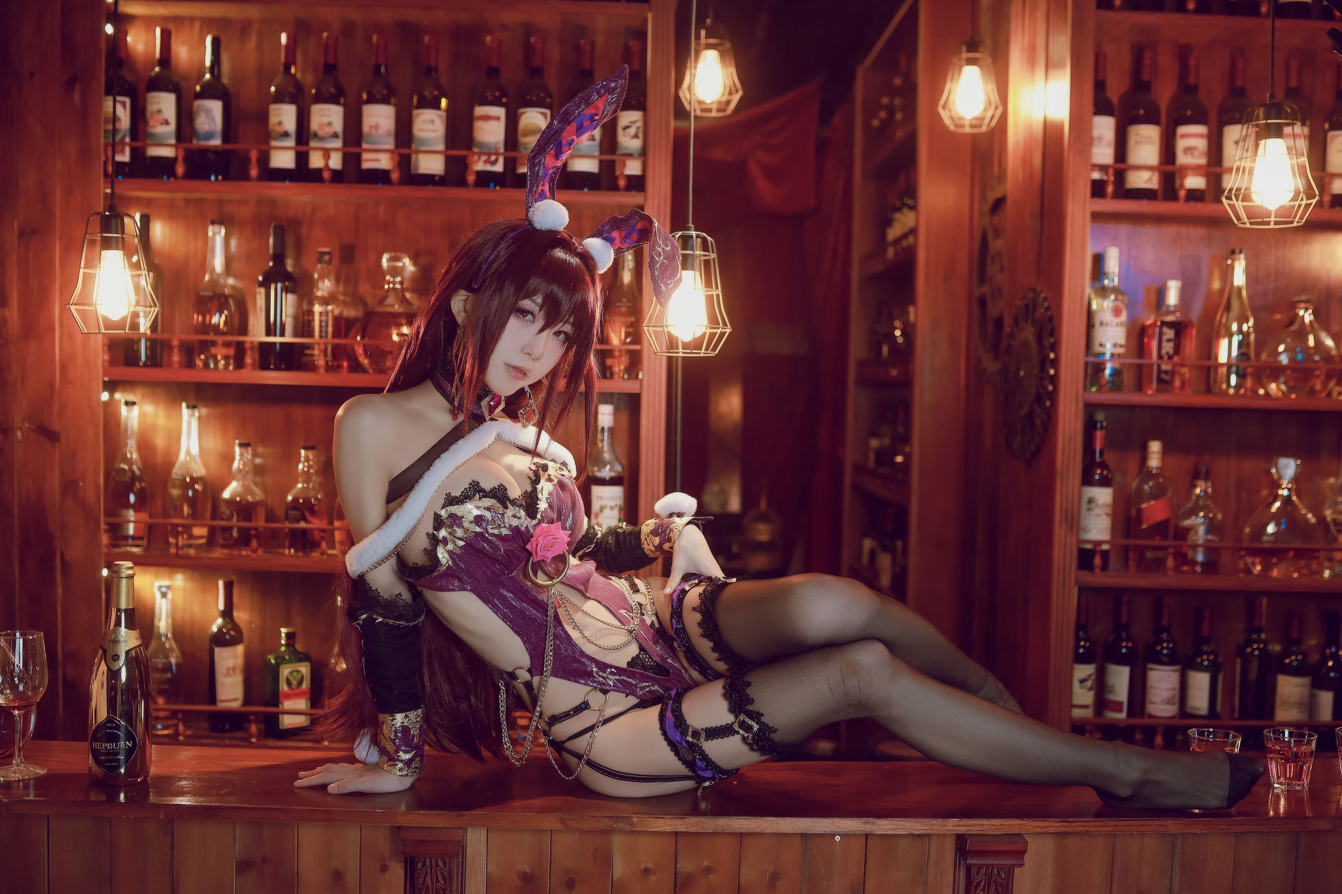 [Cosplay写真] 动漫博主水淼aqua – 斯卡哈 Cosplay-第40张