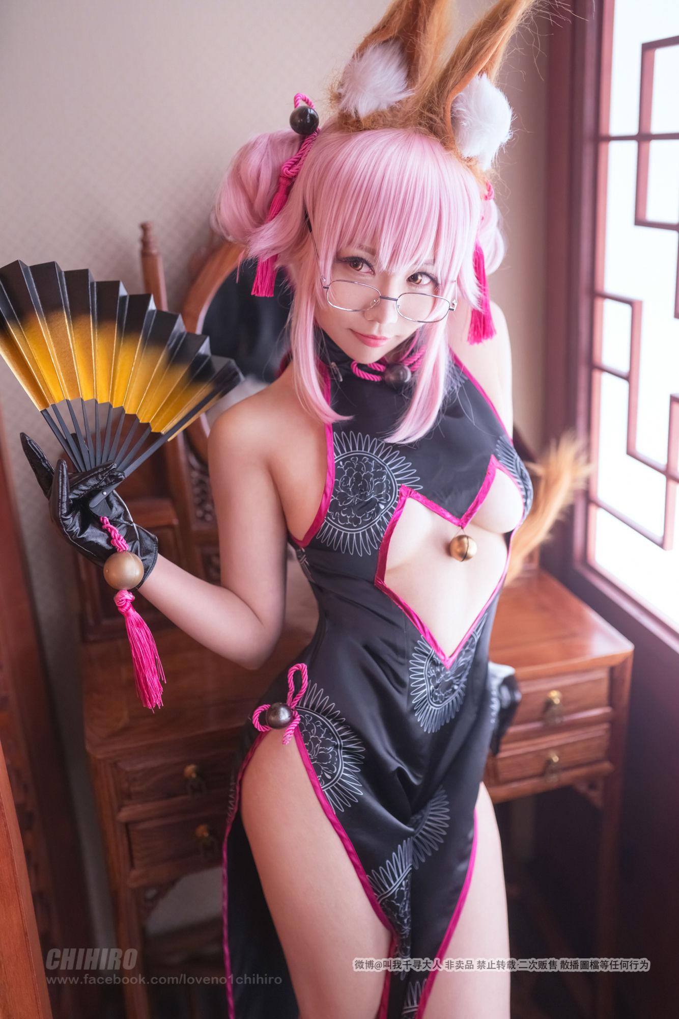 Cos妹子千寻 – 玉藻前Caster2 Cosplay-第29张