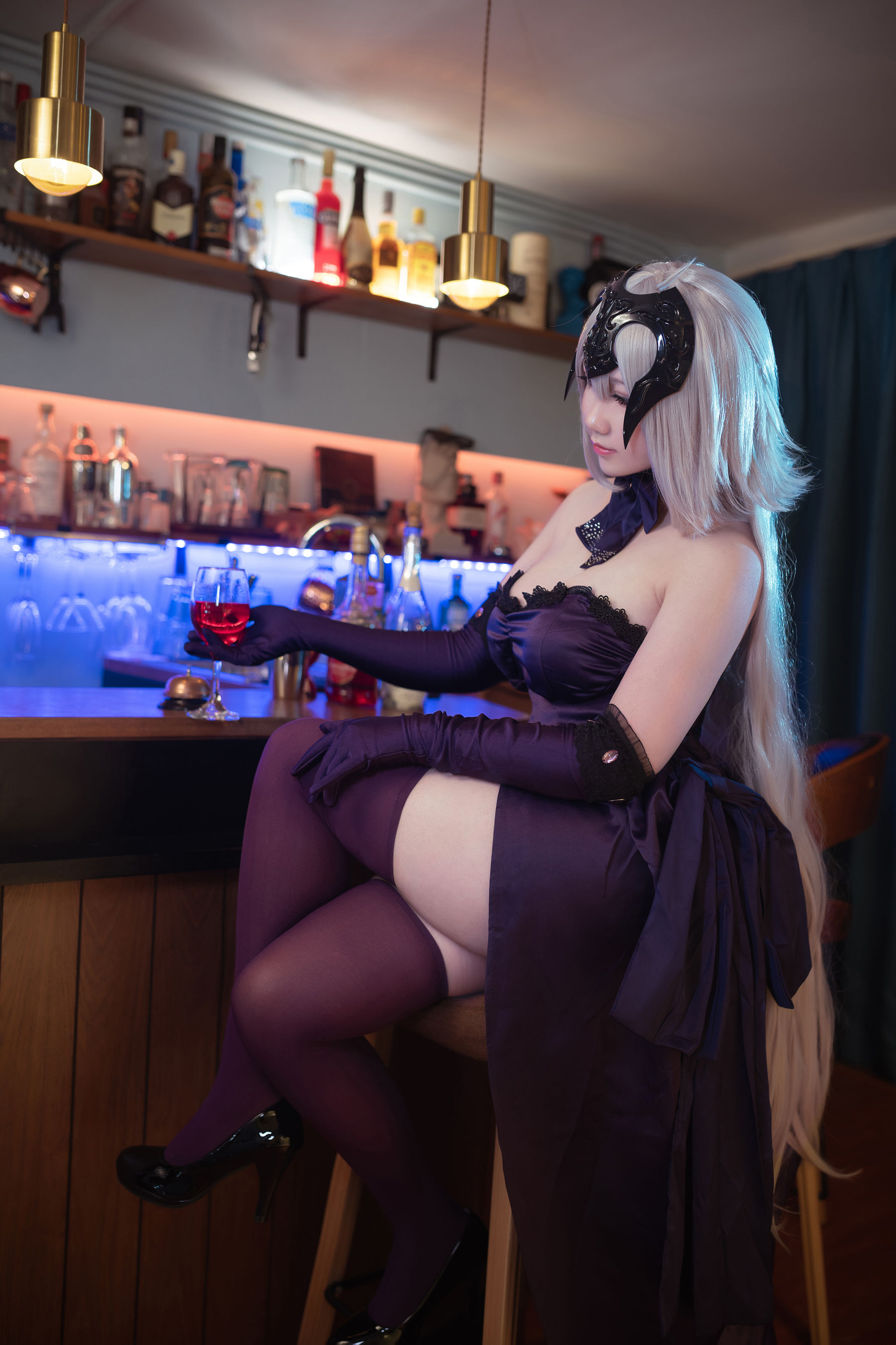 微肉感萌妹是本末末 – 贞德 Cosplay-第39张