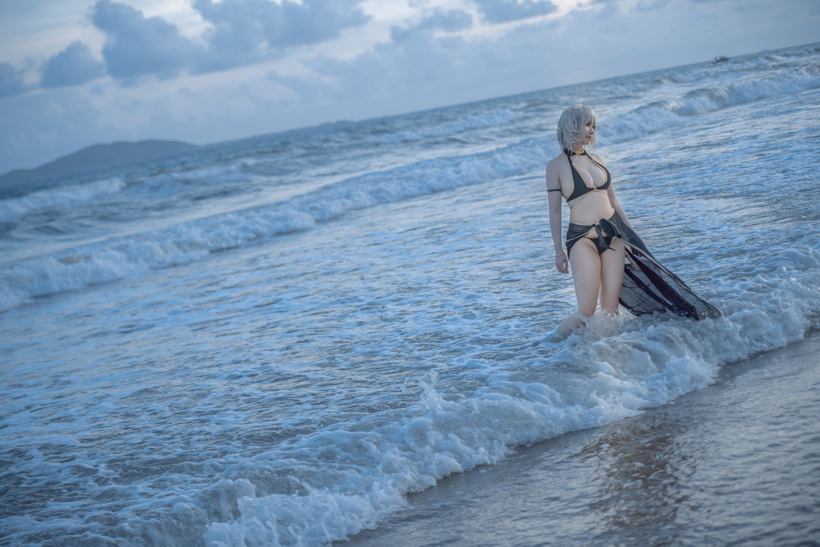 微肉感萌妹是本末末 – 贞德 Cosplay-第37张