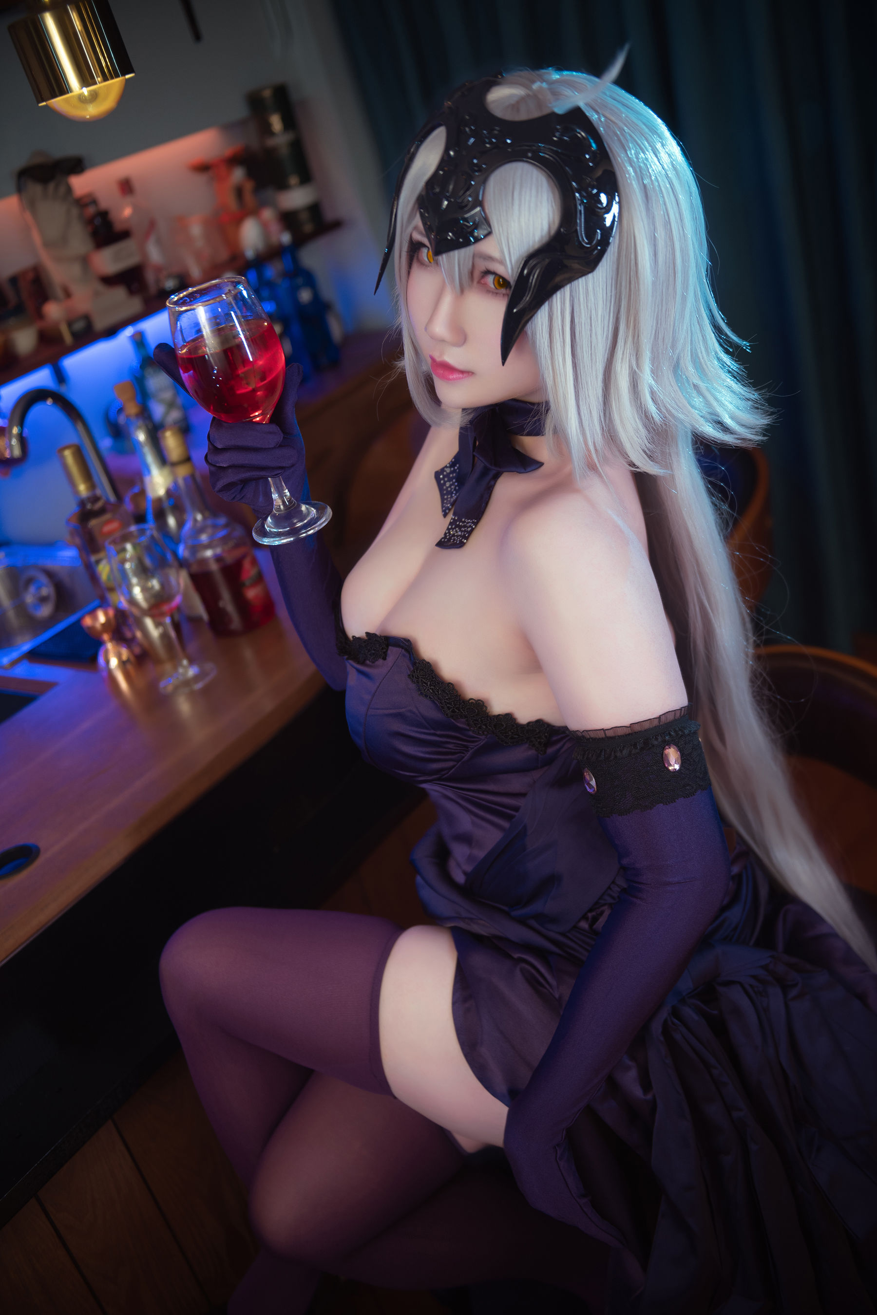微肉感萌妹是本末末 – 贞德 Cosplay-第40张