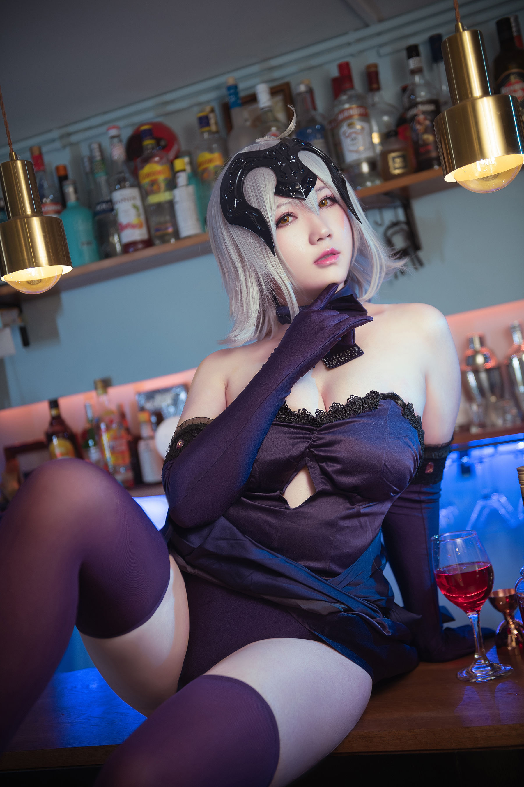 微肉感萌妹是本末末 – 贞德 Cosplay-第45张