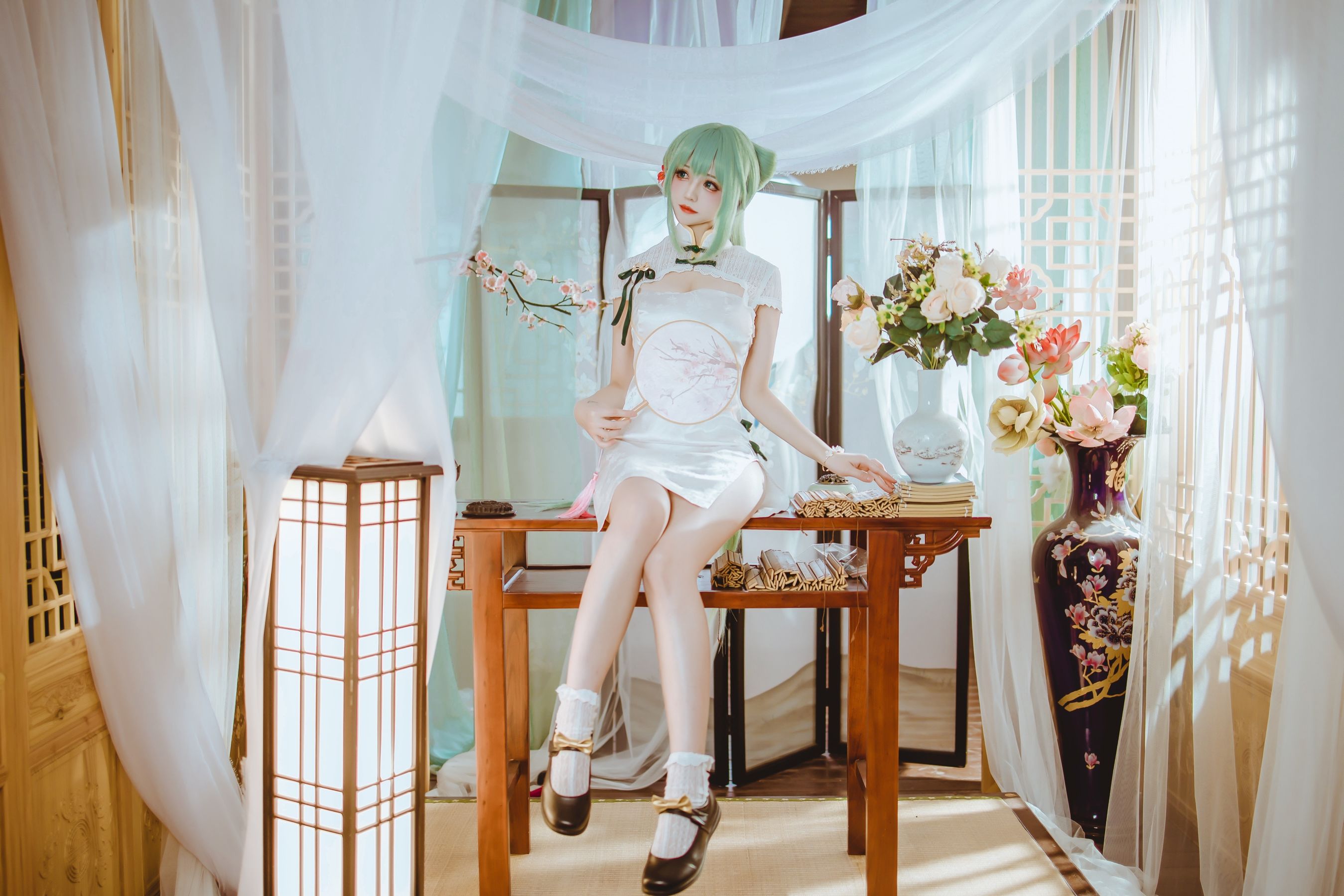 Coser衣衣 – 初音韶华 Cosplay-第1张