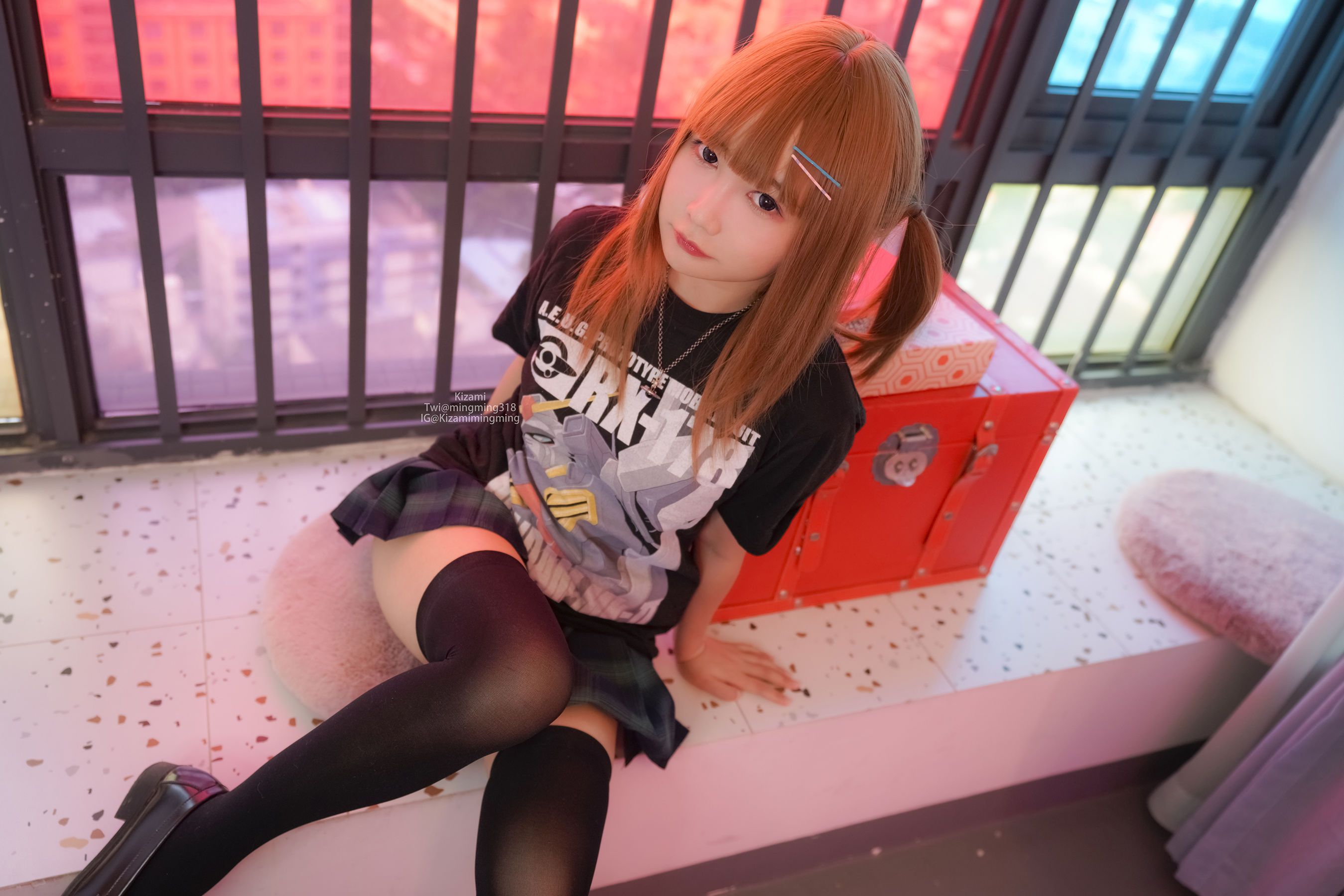 [銘銘Kizami] fantia 2021-10-21 やや不良気味の少女 Cosplay-第29张