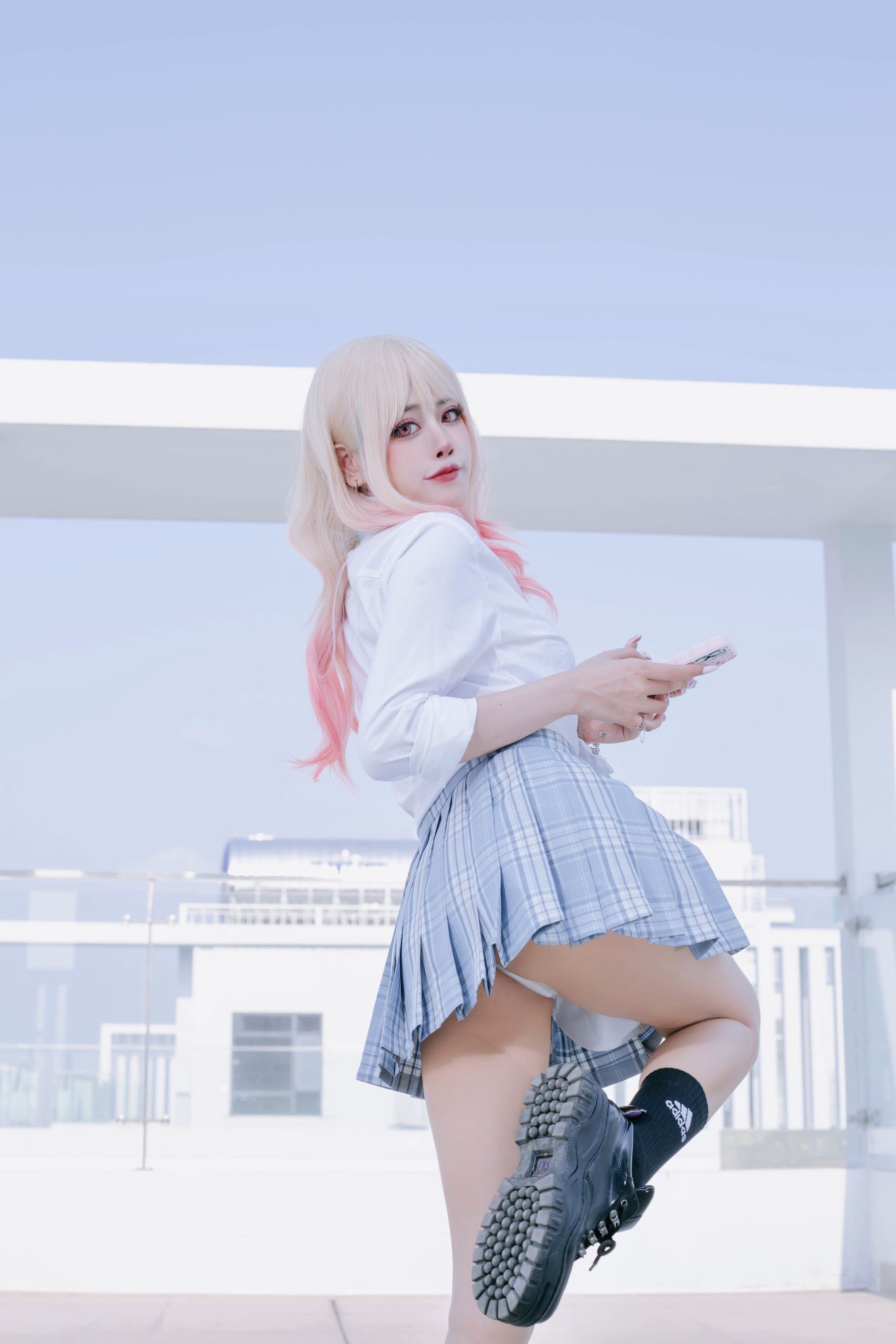 日本性感萝莉Byoru – Marin Kitagawa Cosplay-第47张