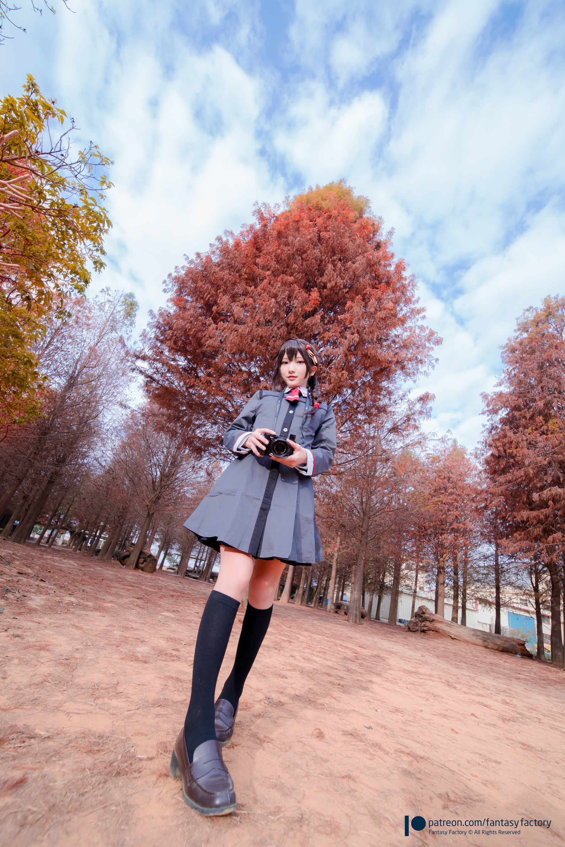 [Fantasy Factory] 小丁Cosplay – 和服 猫女女仆 Cosplay-第42张