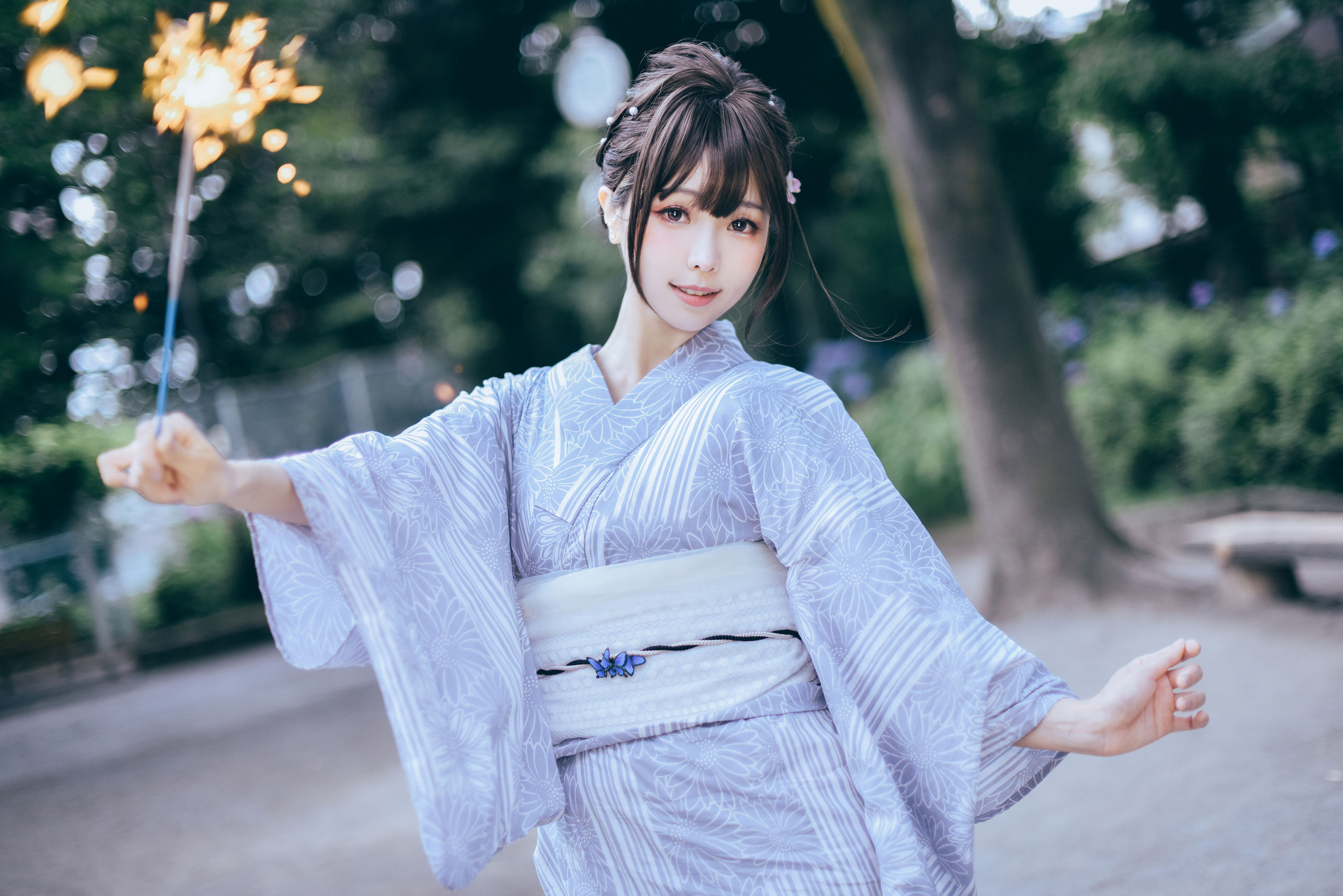 Ely_eee(ElyEE子) – Yukata Cosplay-第28张