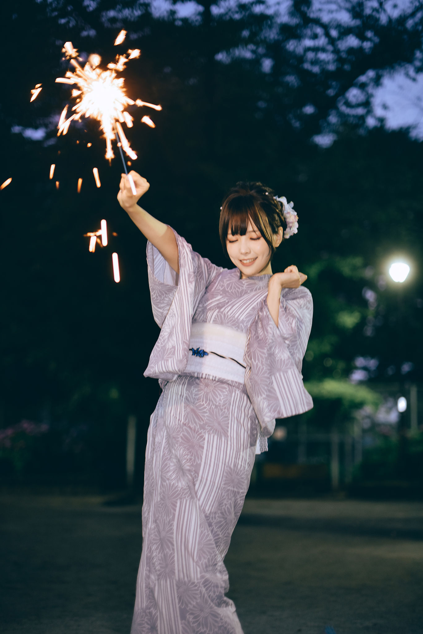 Ely_eee(ElyEE子) – Yukata Cosplay-第29张
