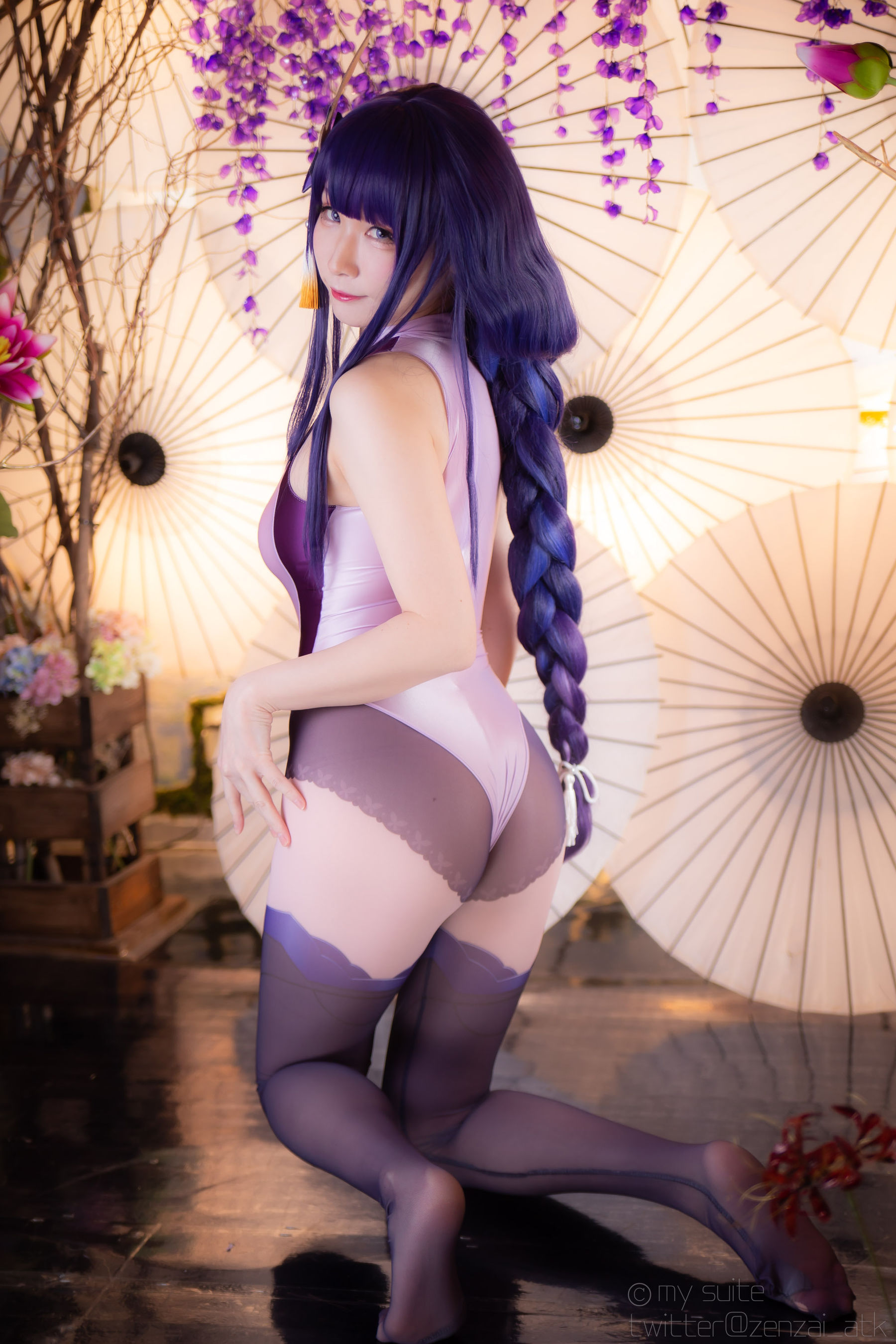 (Cosplay)[my suite] Atsuki あつき – Ikazuti 霆 (Genshin Impact) Cosplay-第20张
