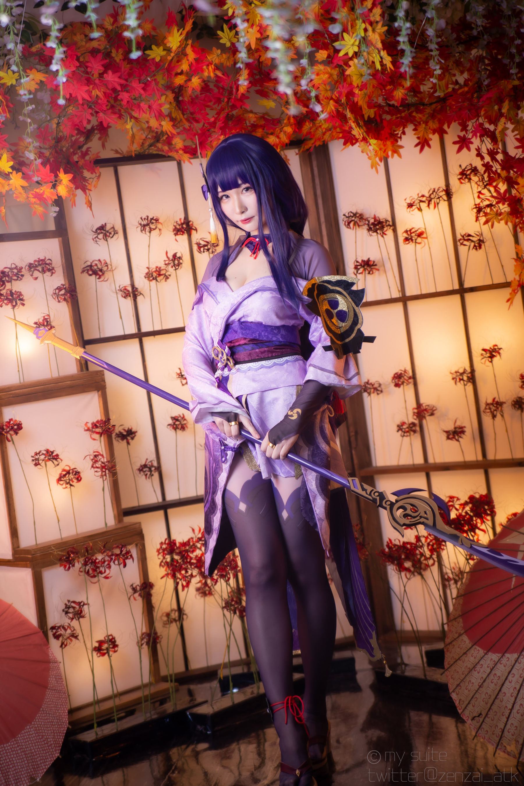 (Cosplay)[my suite] Atsuki あつき – Ikazuti 霆 (Genshin Impact) Cosplay-第22张