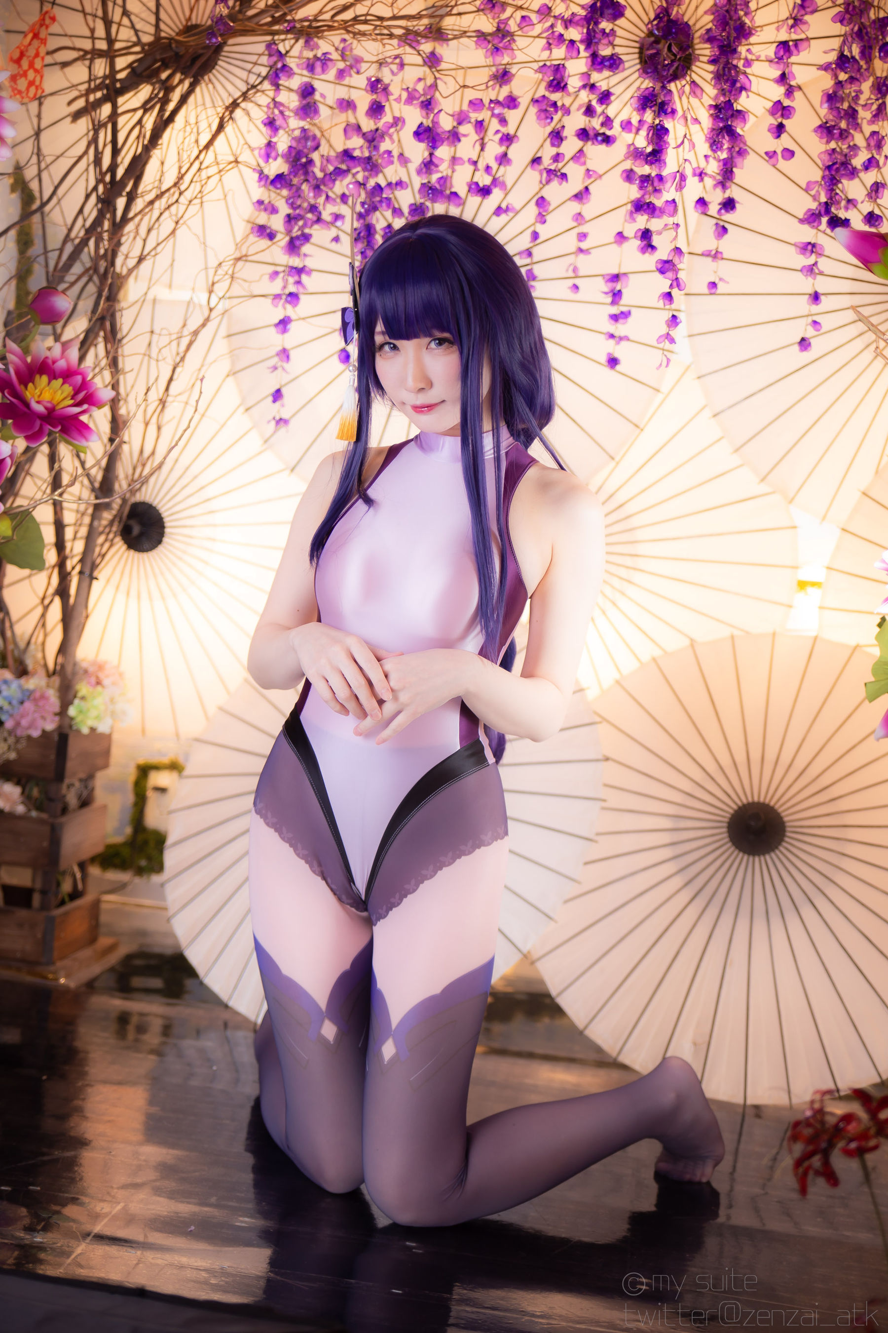 (Cosplay)[my suite] Atsuki あつき – Ikazuti 霆 (Genshin Impact) Cosplay-第24张