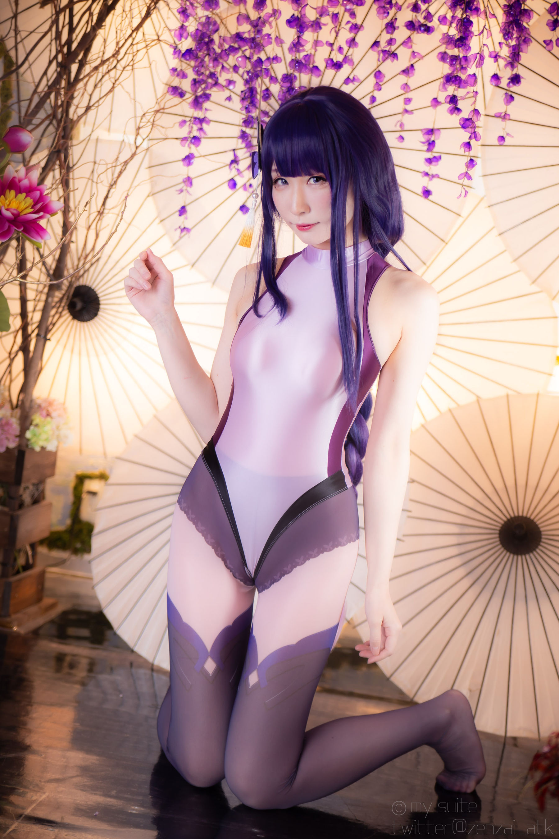 (Cosplay)[my suite] Atsuki あつき – Ikazuti 霆 (Genshin Impact) Cosplay-第25张