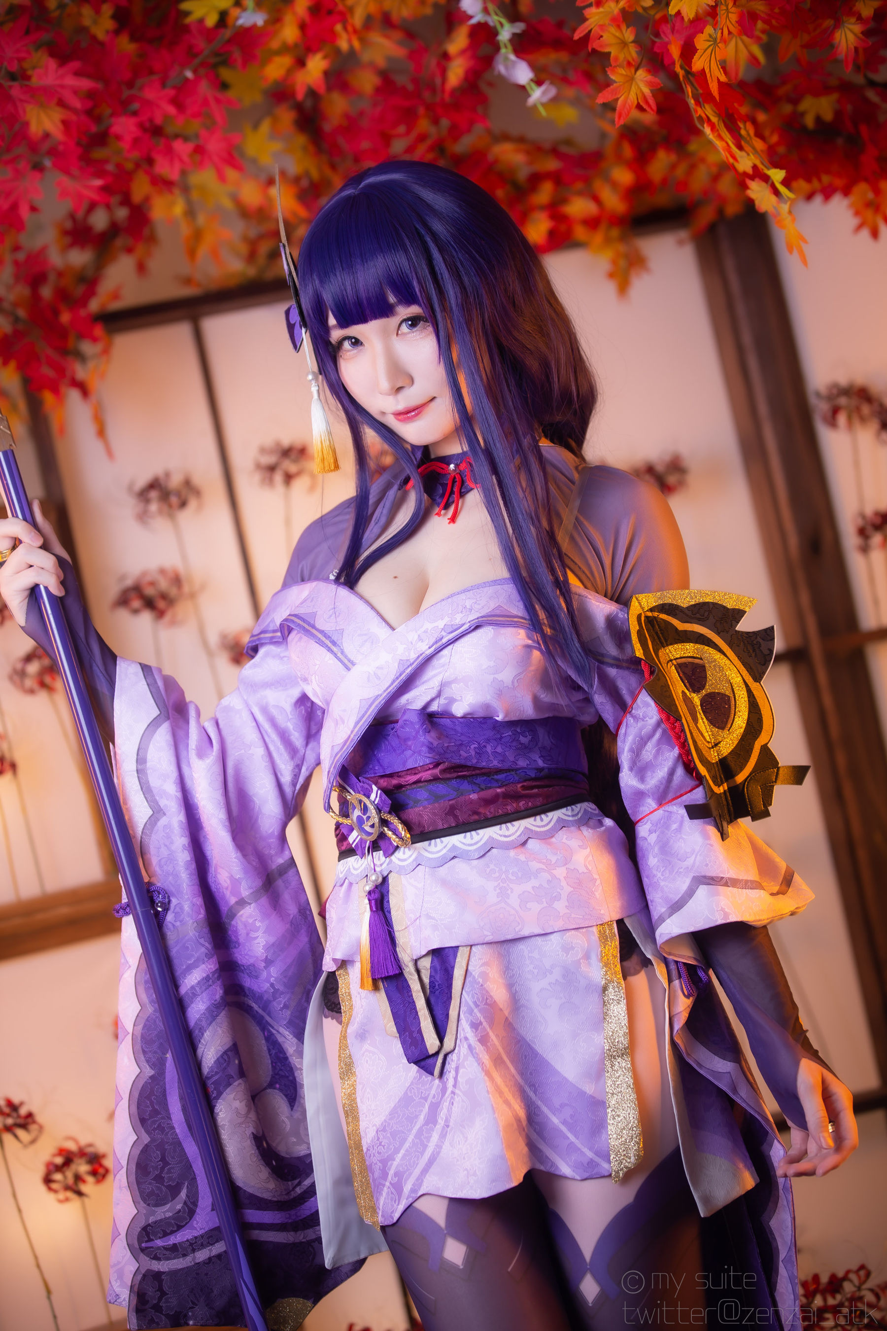 (Cosplay)[my suite] Atsuki あつき – Ikazuti 霆 (Genshin Impact) Cosplay-第28张