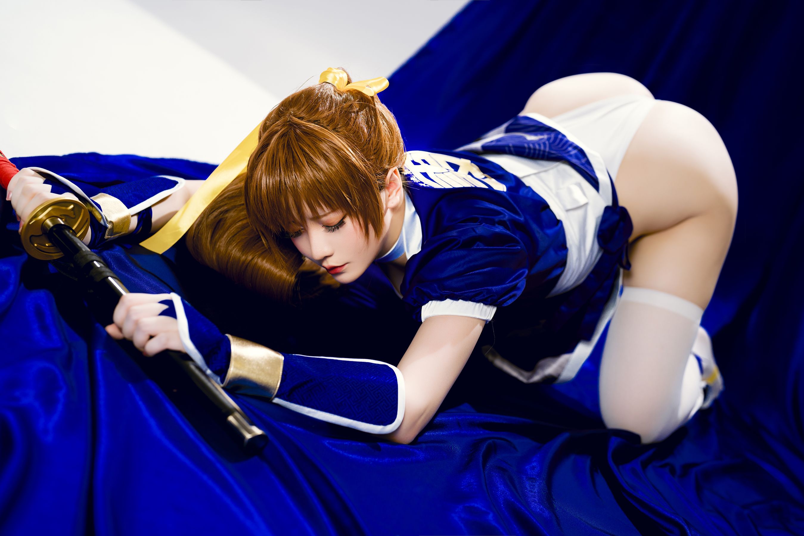 Coser小姐姐星之迟迟 – 死或生-霞 Cosplay-第22张