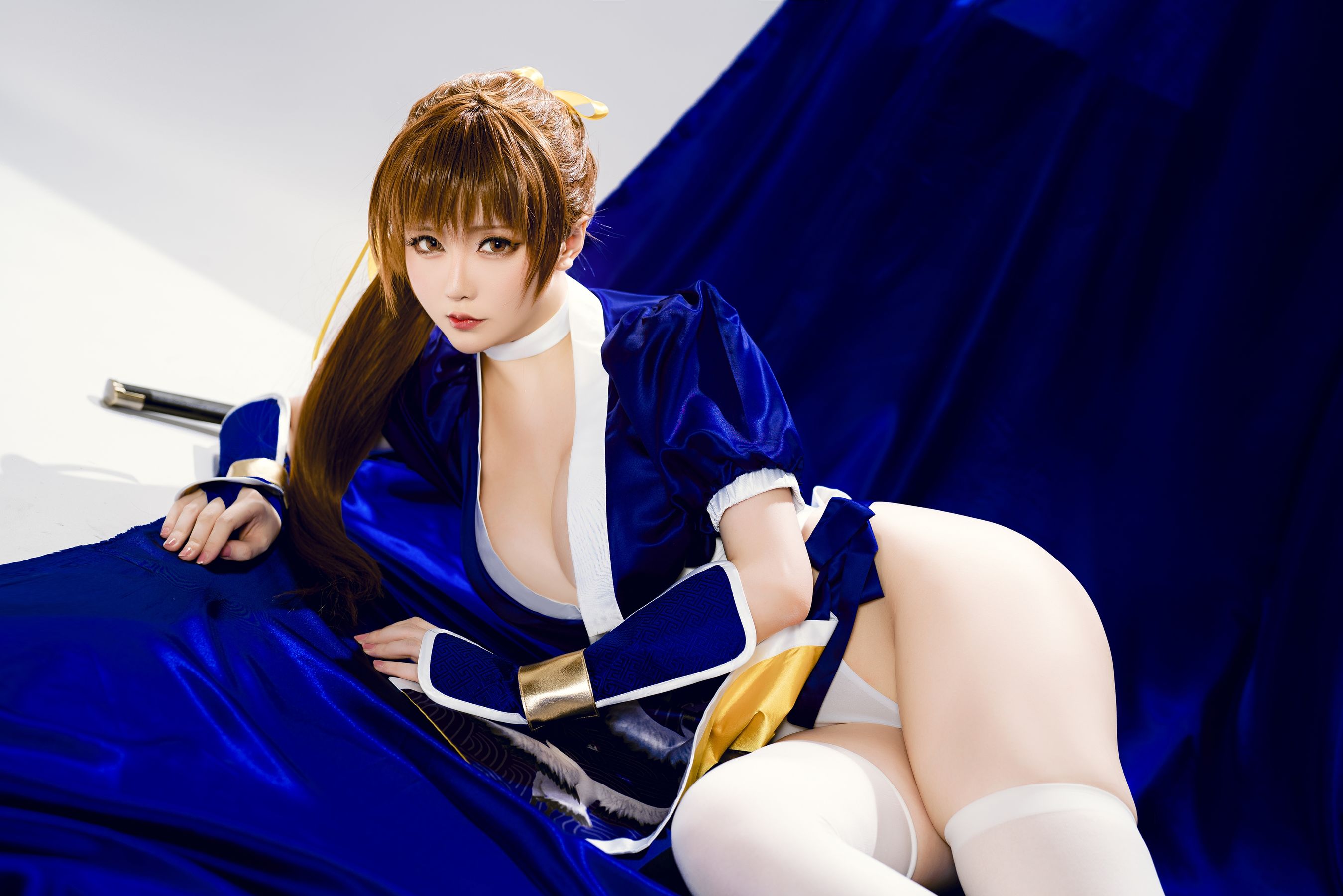 Coser小姐姐星之迟迟 – 死或生-霞 Cosplay-第21张