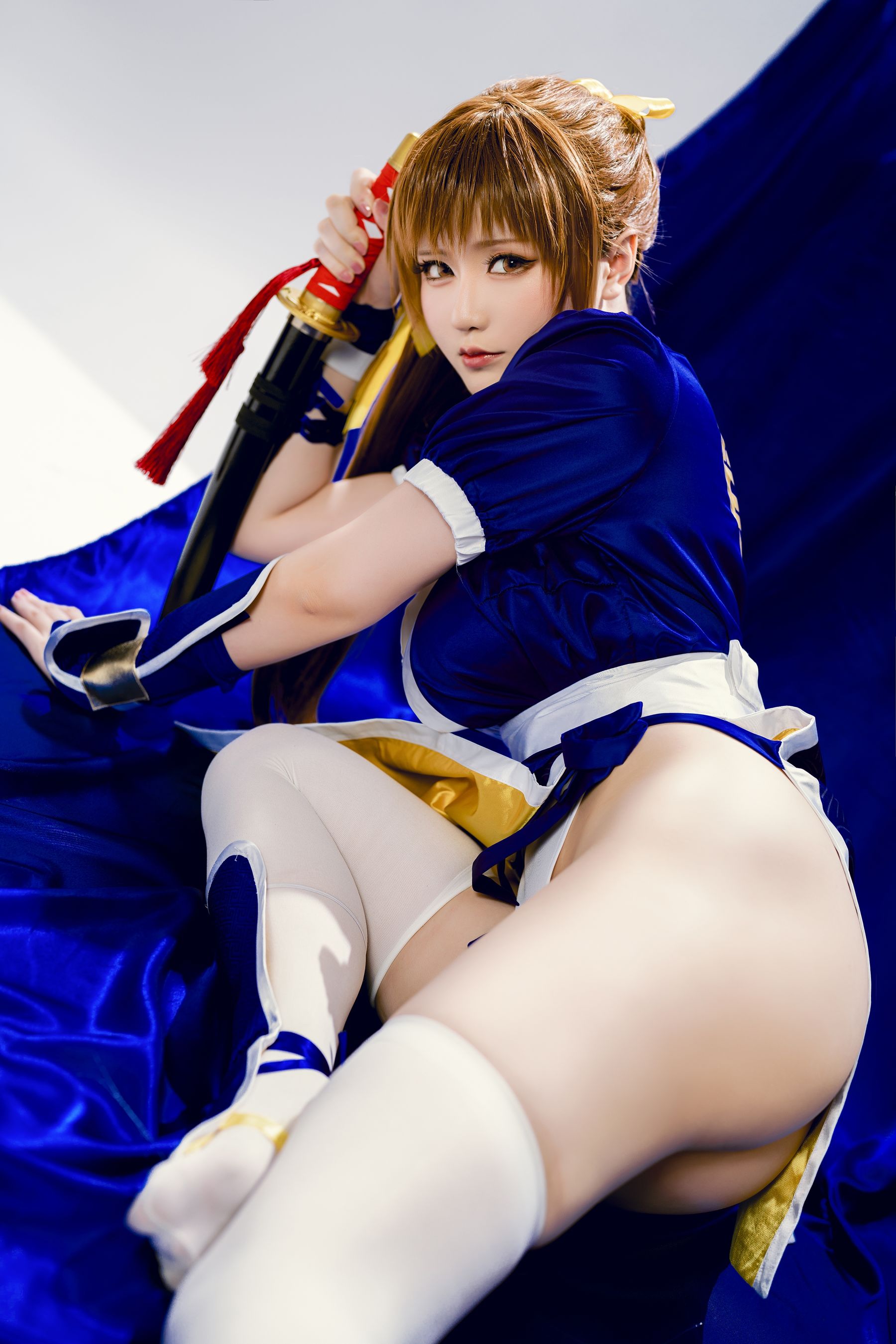 Coser小姐姐星之迟迟 – 死或生-霞 Cosplay-第26张