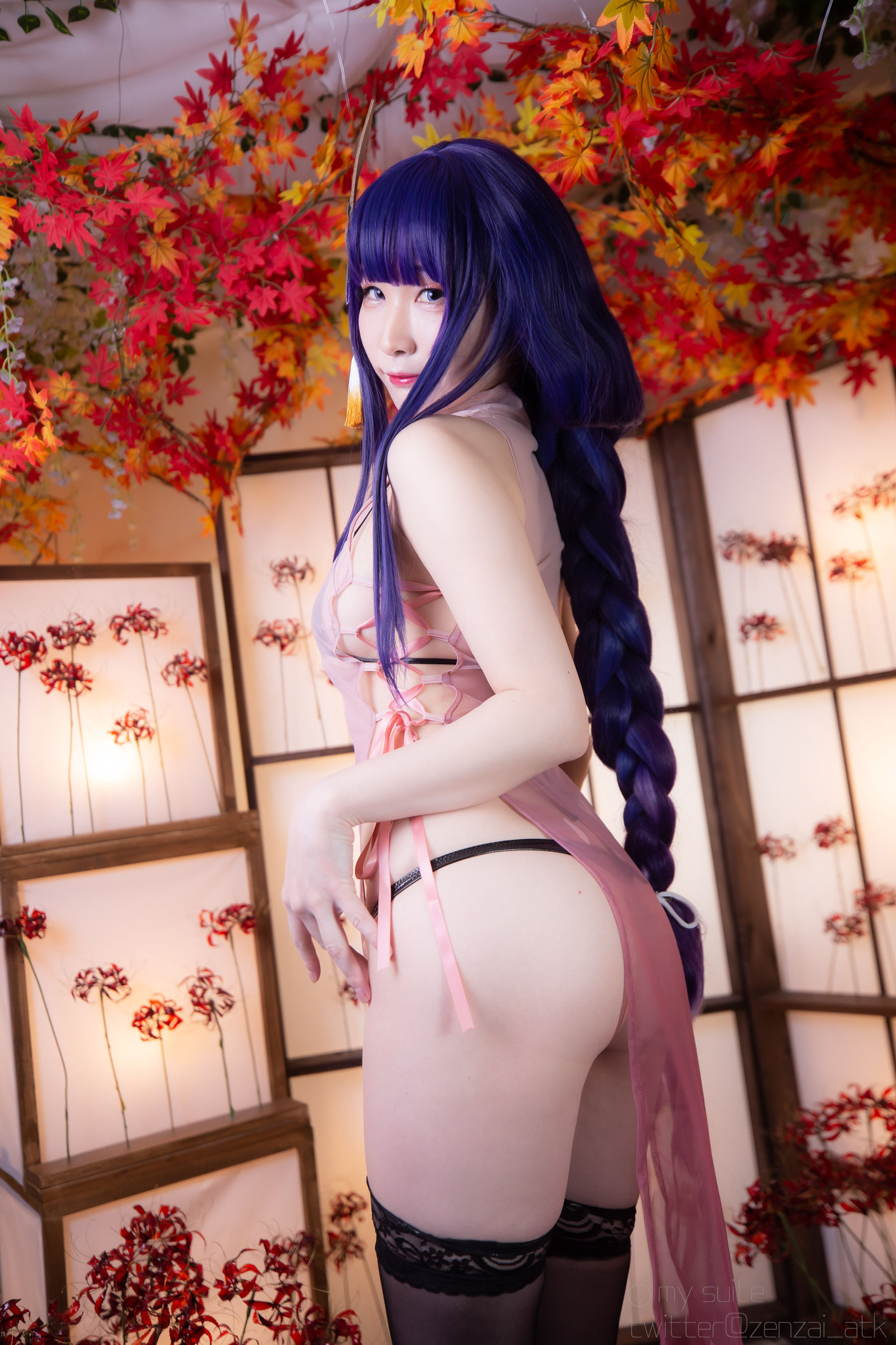 (Cosplay)[my suite] Atsuki あつき – Ikazuti 霆 (Genshin Impact) Cosplay-第121张