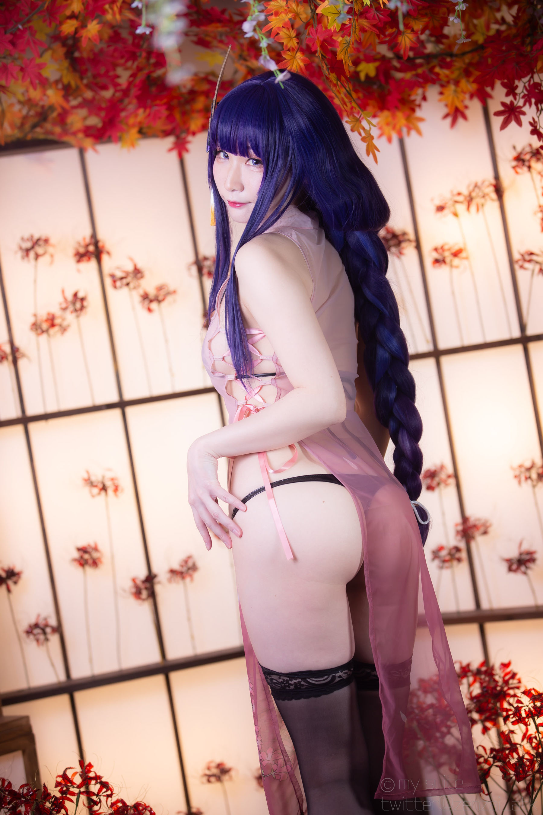 (Cosplay)[my suite] Atsuki あつき – Ikazuti 霆 (Genshin Impact) Cosplay-第126张