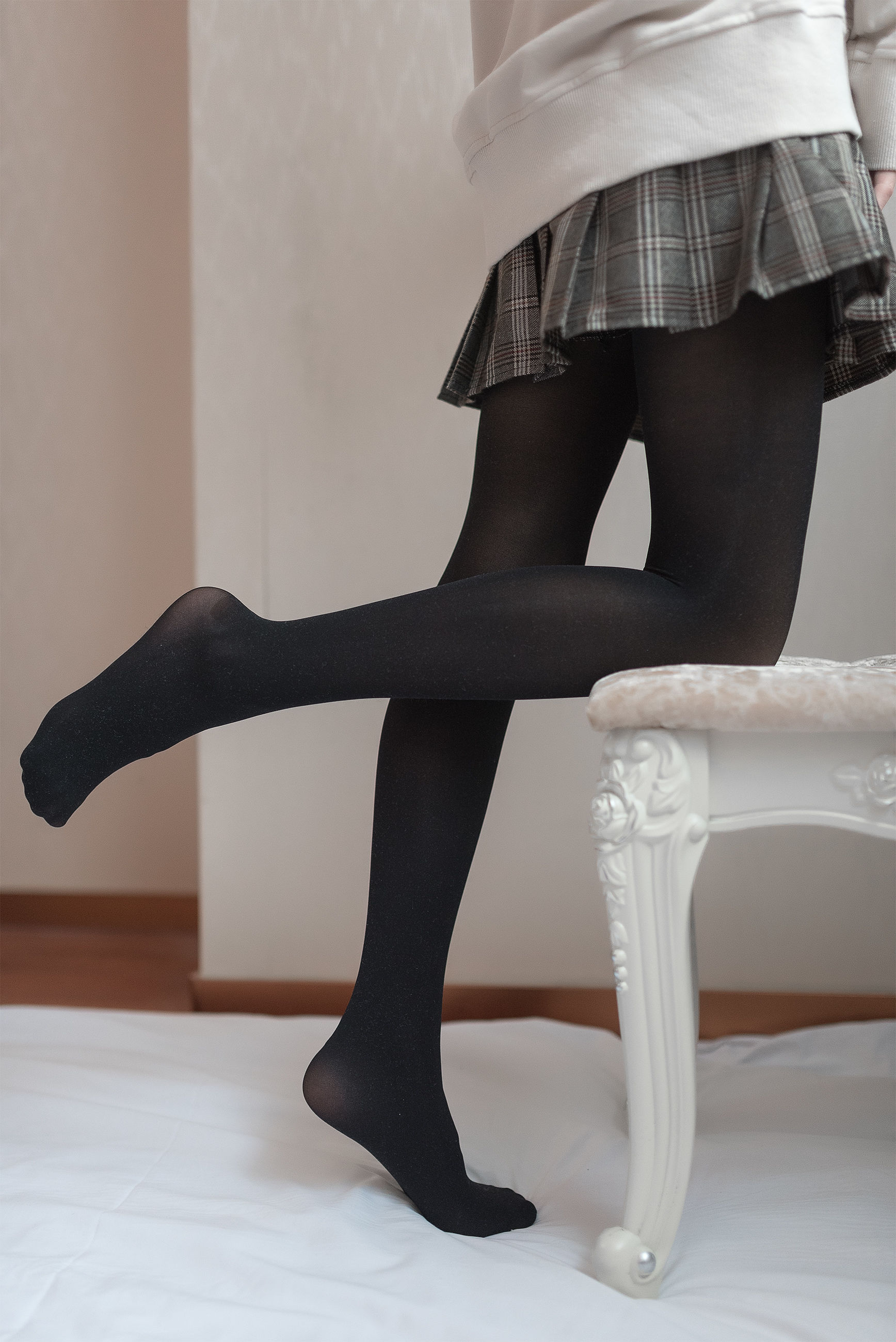动漫博主九曲Jean 窗帘后的朦胧 Cosplay-第31张