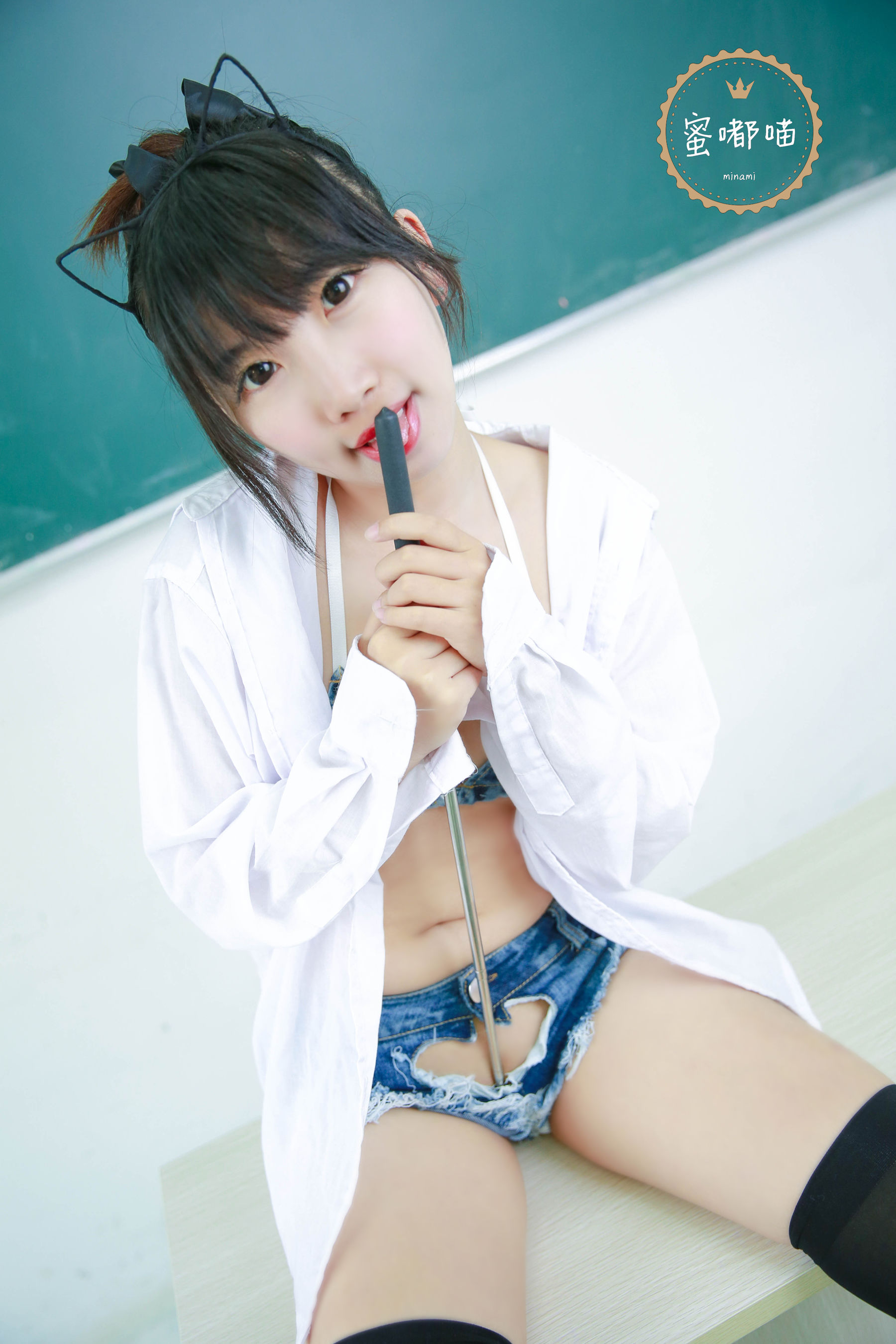 萝莉蜜嘟喵 教室系列 Cosplay-第29张