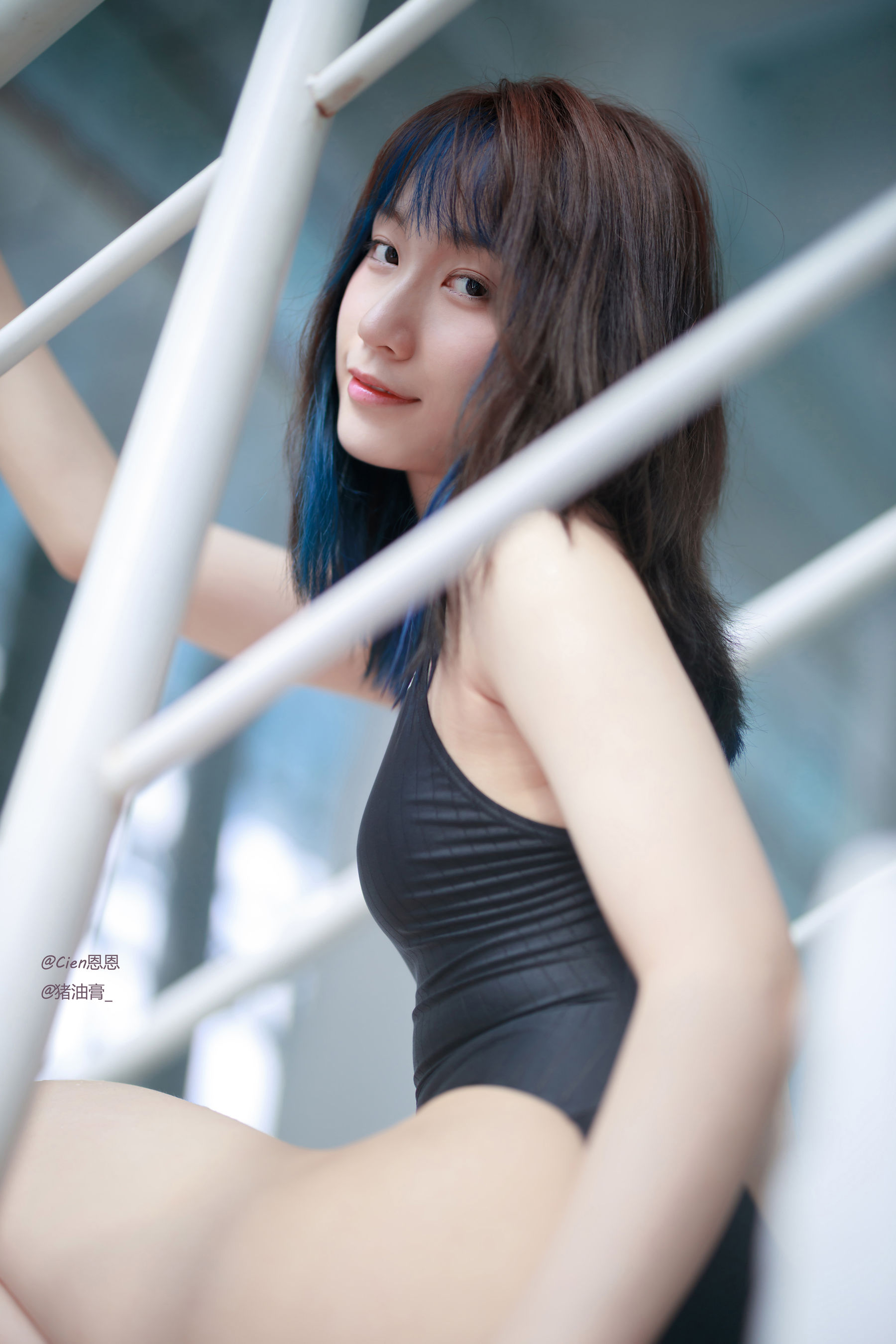 微博COS妹子Cien恩恩 – 竞泳 Cosplay-第36张