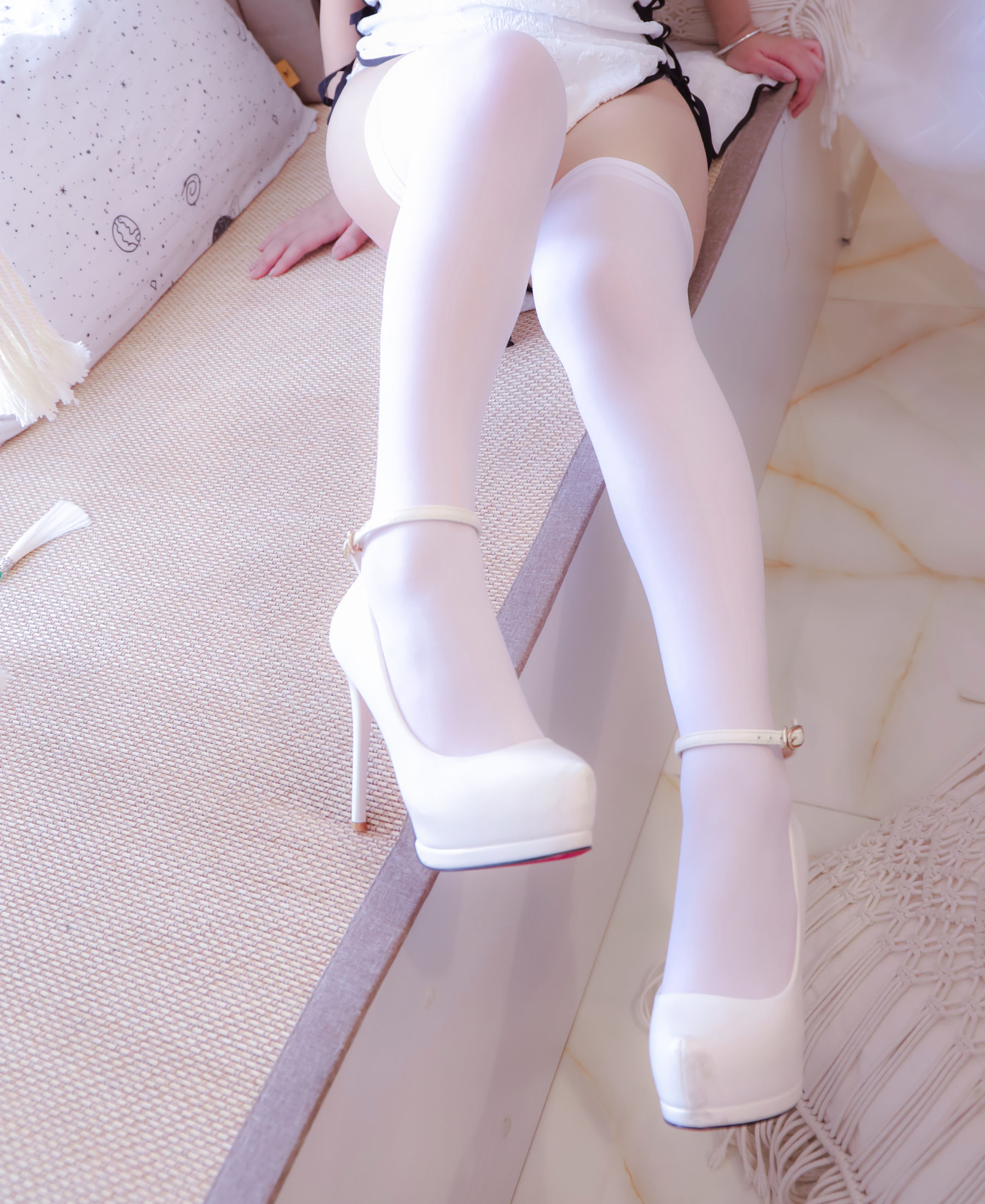 Cosplay日奈娇 白旗袍 Cosplay-第26张