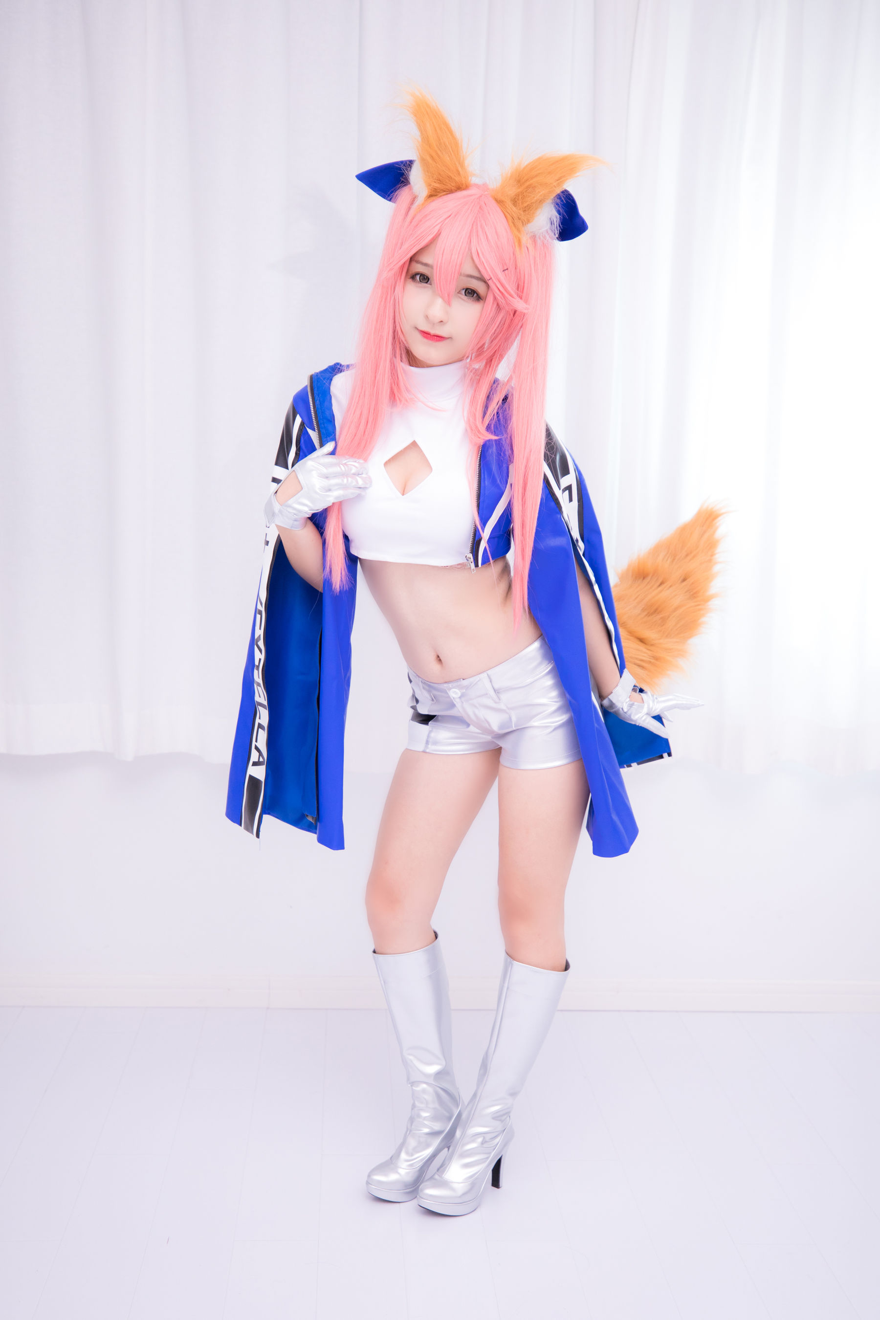 [萝莉COS] 神楽板真冬 目標はあなた、エンジン全開！！ Cosplay-第23张