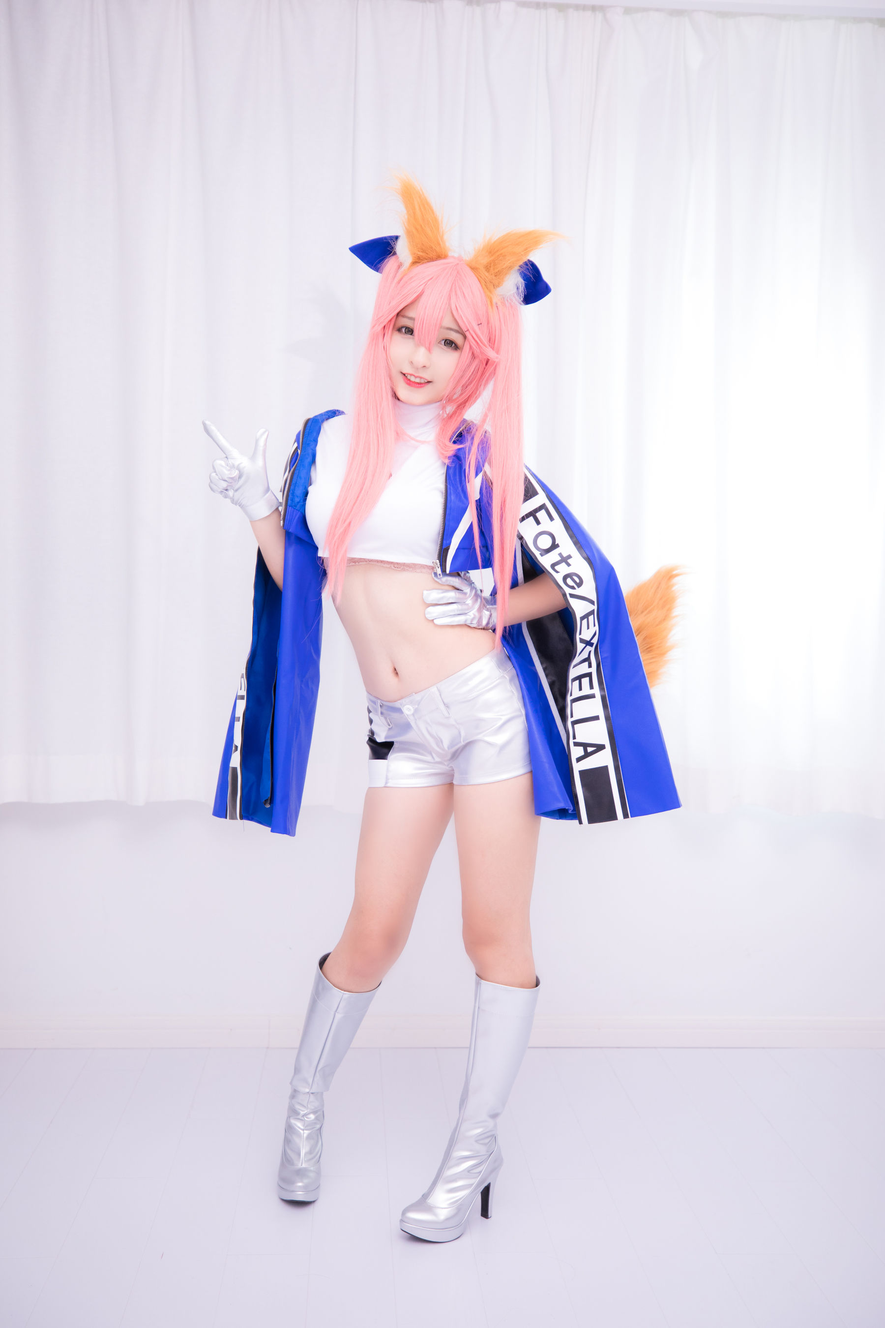 [萝莉COS] 神楽板真冬 目標はあなた、エンジン全開！！ Cosplay-第21张
