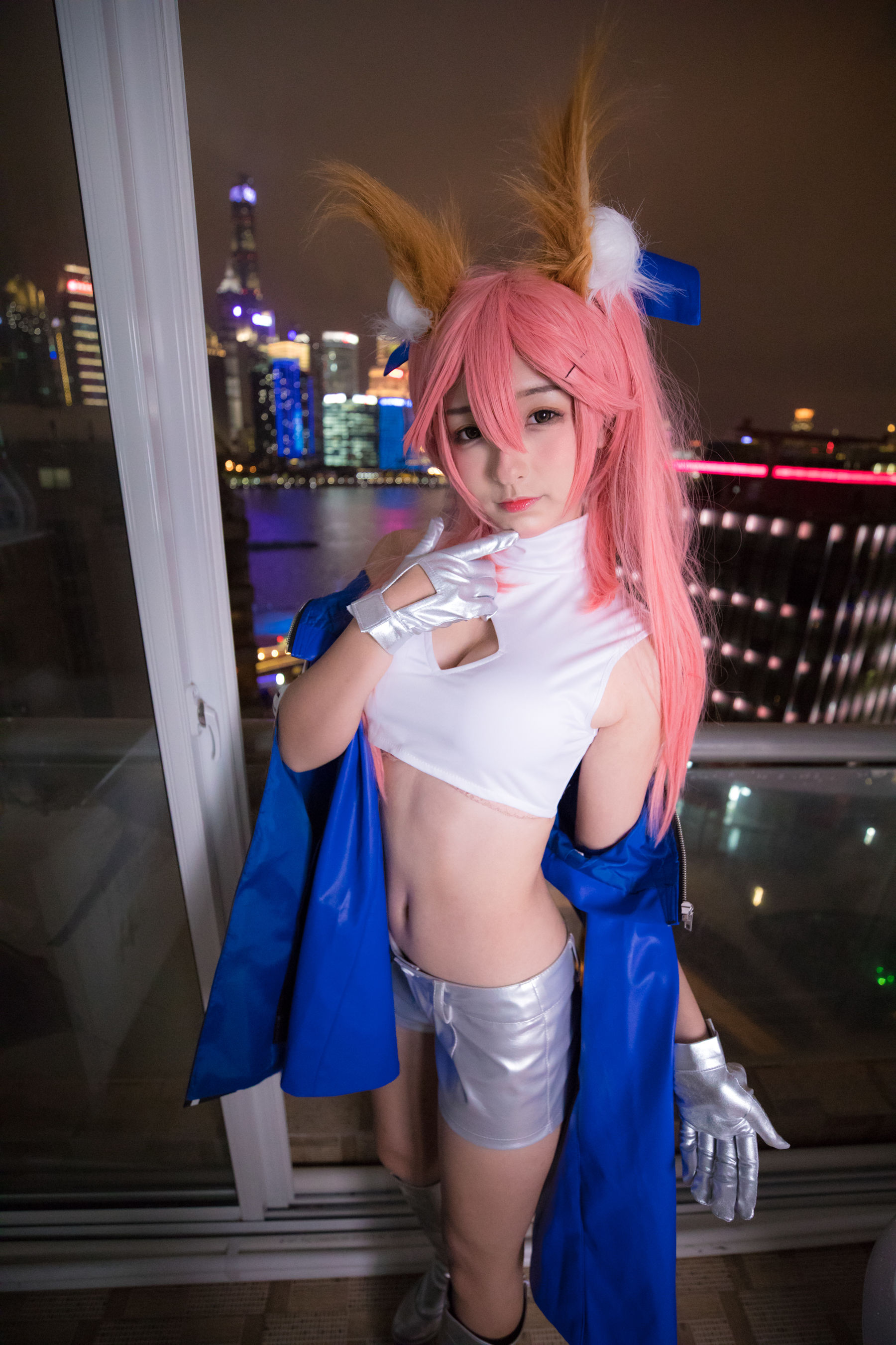 [萝莉COS] 神楽板真冬 目標はあなた、エンジン全開！！ Cosplay-第24张