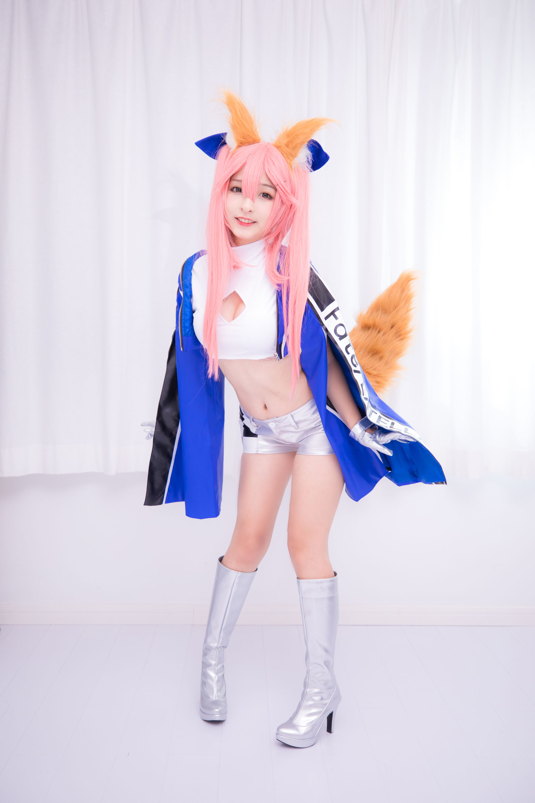 [萝莉COS] 神楽板真冬 目標はあなた、エンジン全開！！ Cosplay-第22张