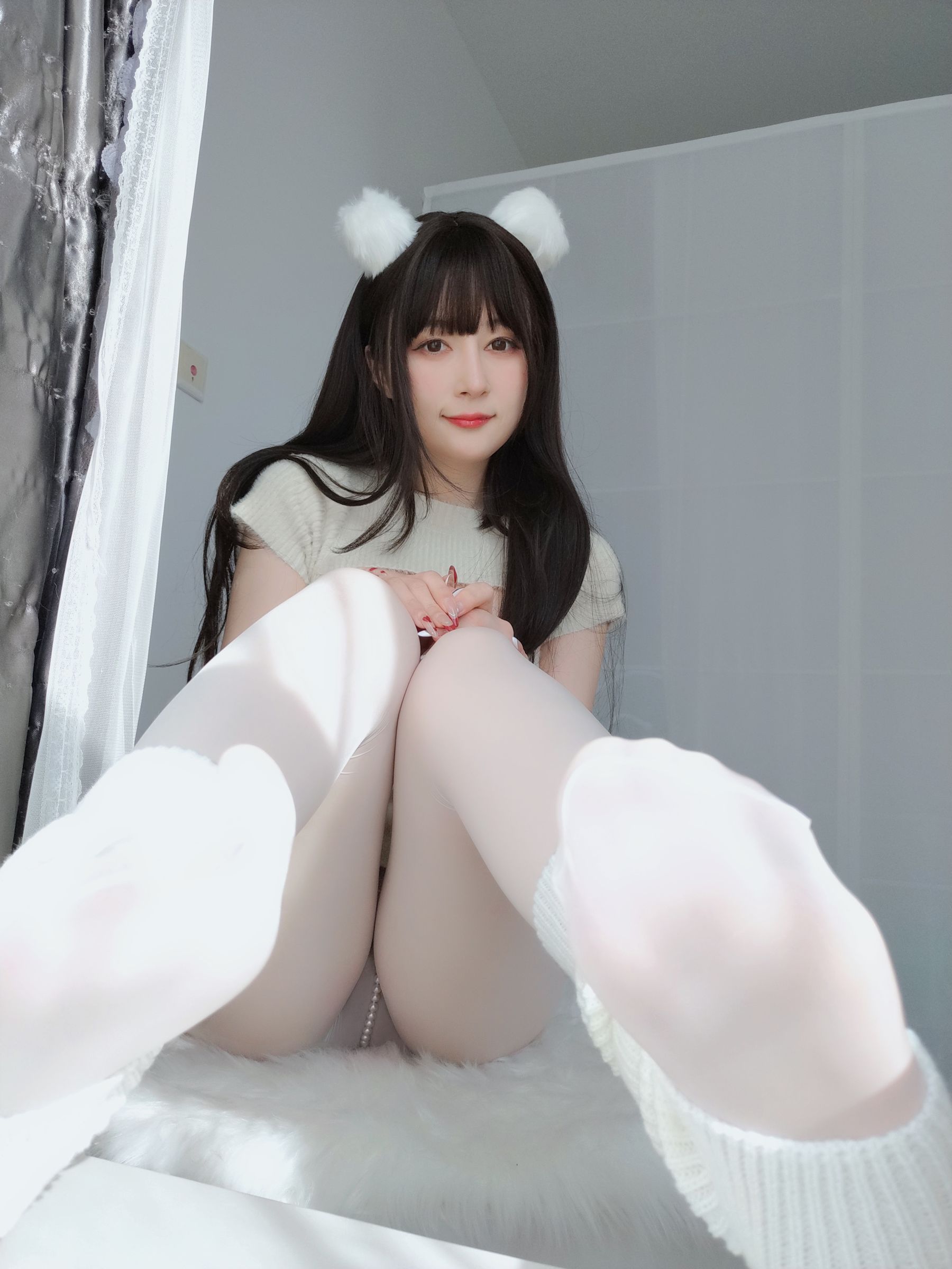Coser小姐姐白银 – 白い真珠 Cosplay-第27张