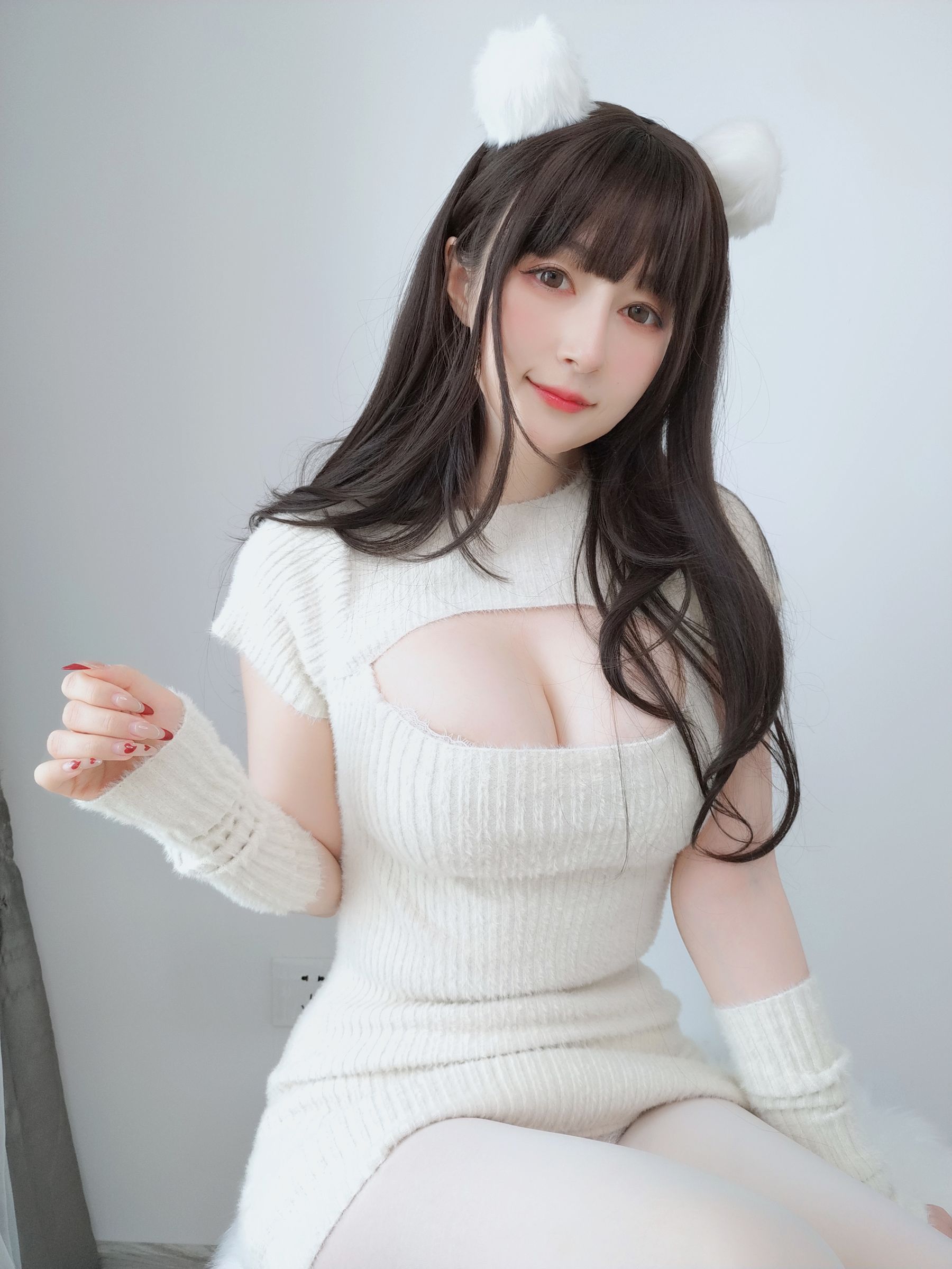 Coser小姐姐白银 – 白い真珠 Cosplay-第59张