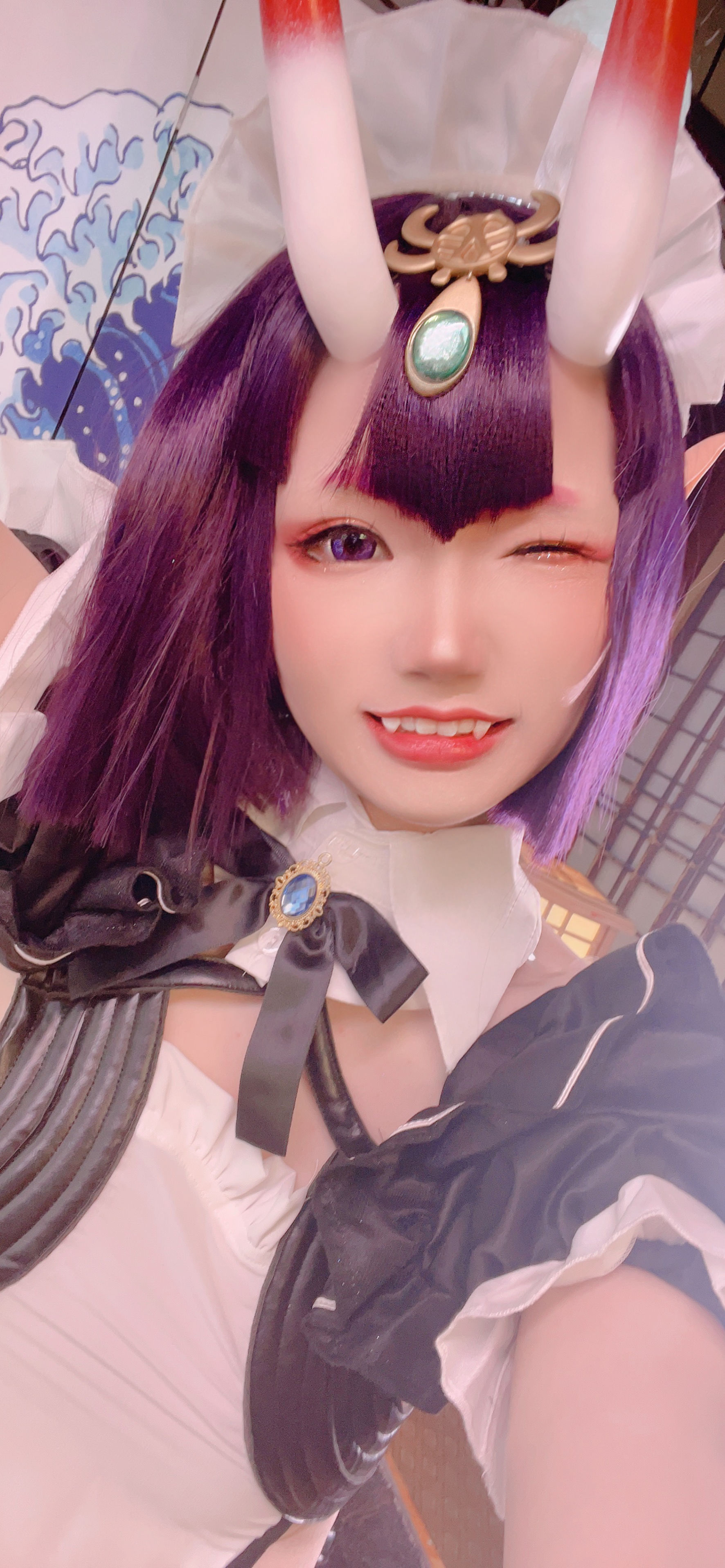 Cos小姐姐雪琪 – 酒吞童子女仆 Cosplay-第24张