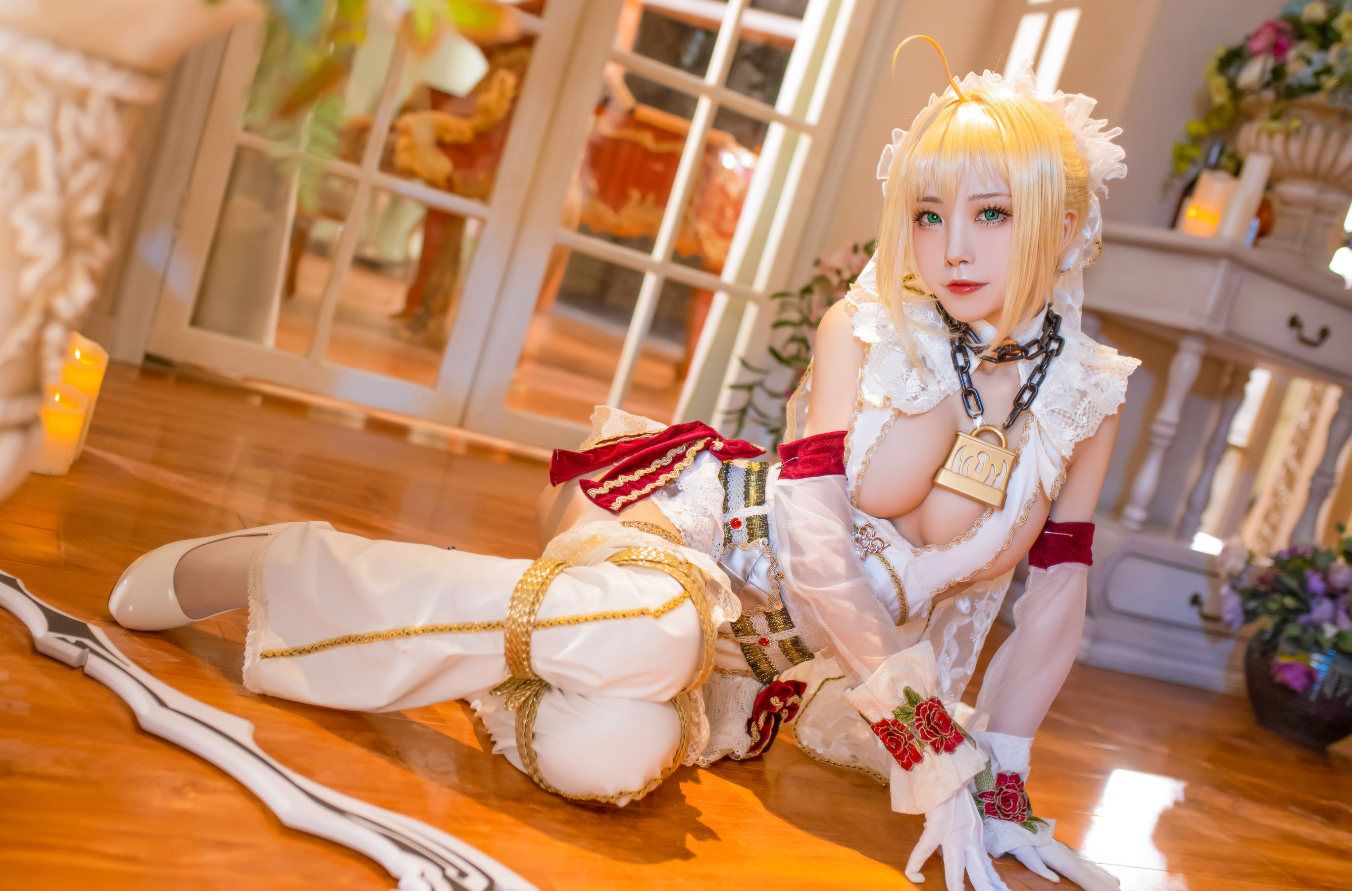 动漫博主水淼aqua – 尼禄x玉藻前 Cosplay-第59张
