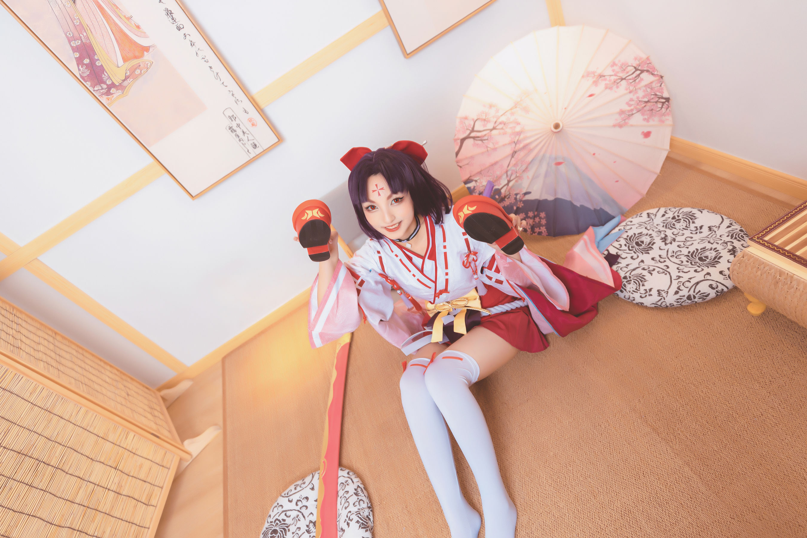 [Cosplay写真] 萝莉神楽坂真冬之刀ノ語 Cosplay-第57张