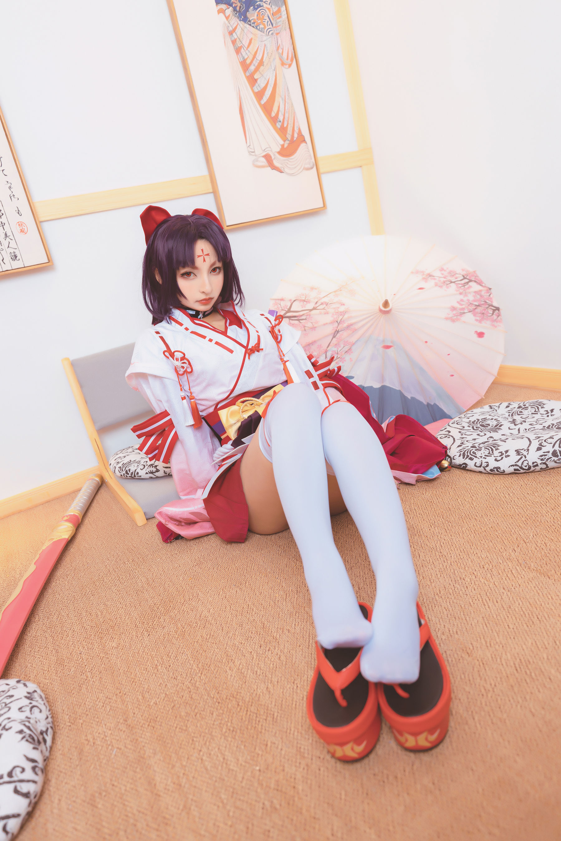 [Cosplay写真] 萝莉神楽坂真冬之刀ノ語 Cosplay-第63张