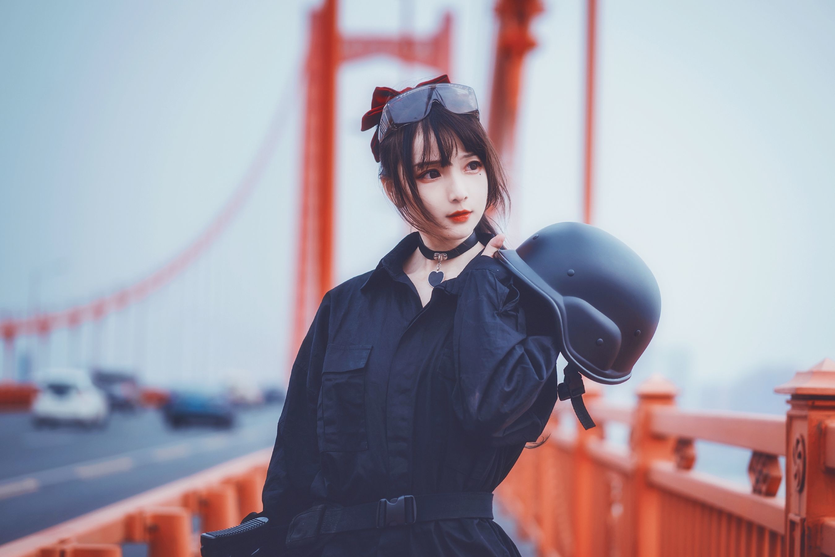 二次元美女古川kagura – 武装JK Cosplay-第14张