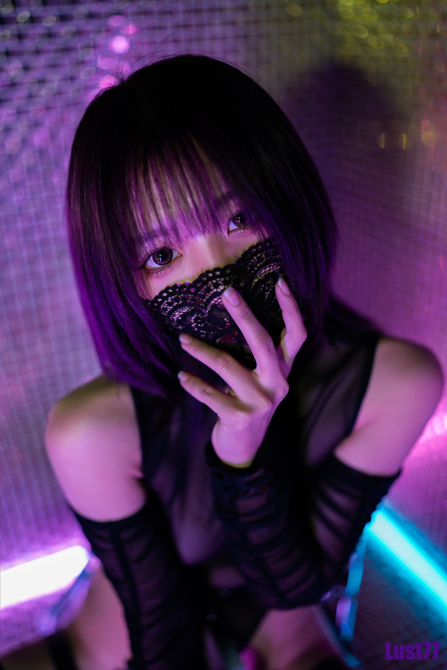 动漫博主柒柒要乖哦 – 白液俘虏 Cosplay-第1张