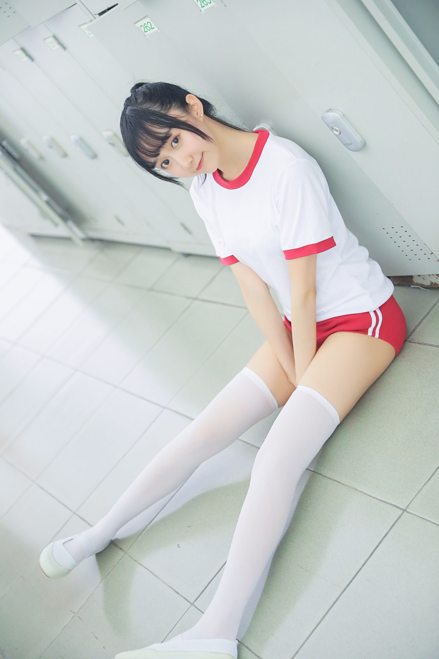 [萝莉COS] 木绵绵OwO – 上体育课啦 Cosplay-第24张