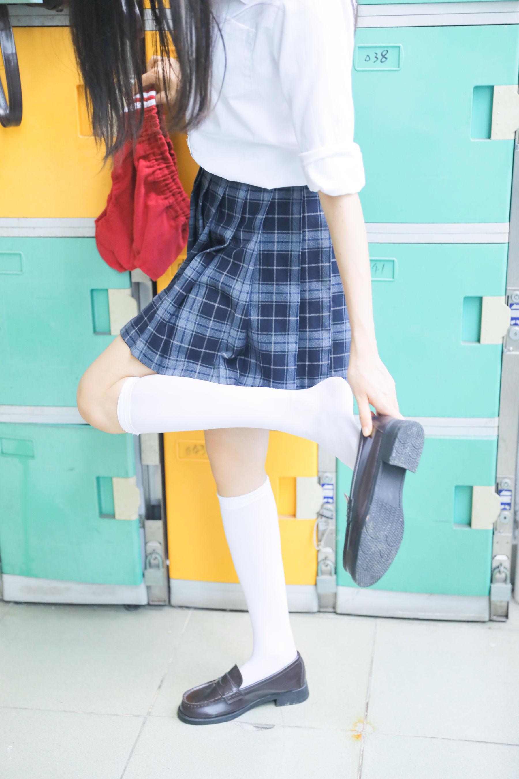 [萝莉COS] 木绵绵OwO – 上体育课啦 Cosplay-第32张