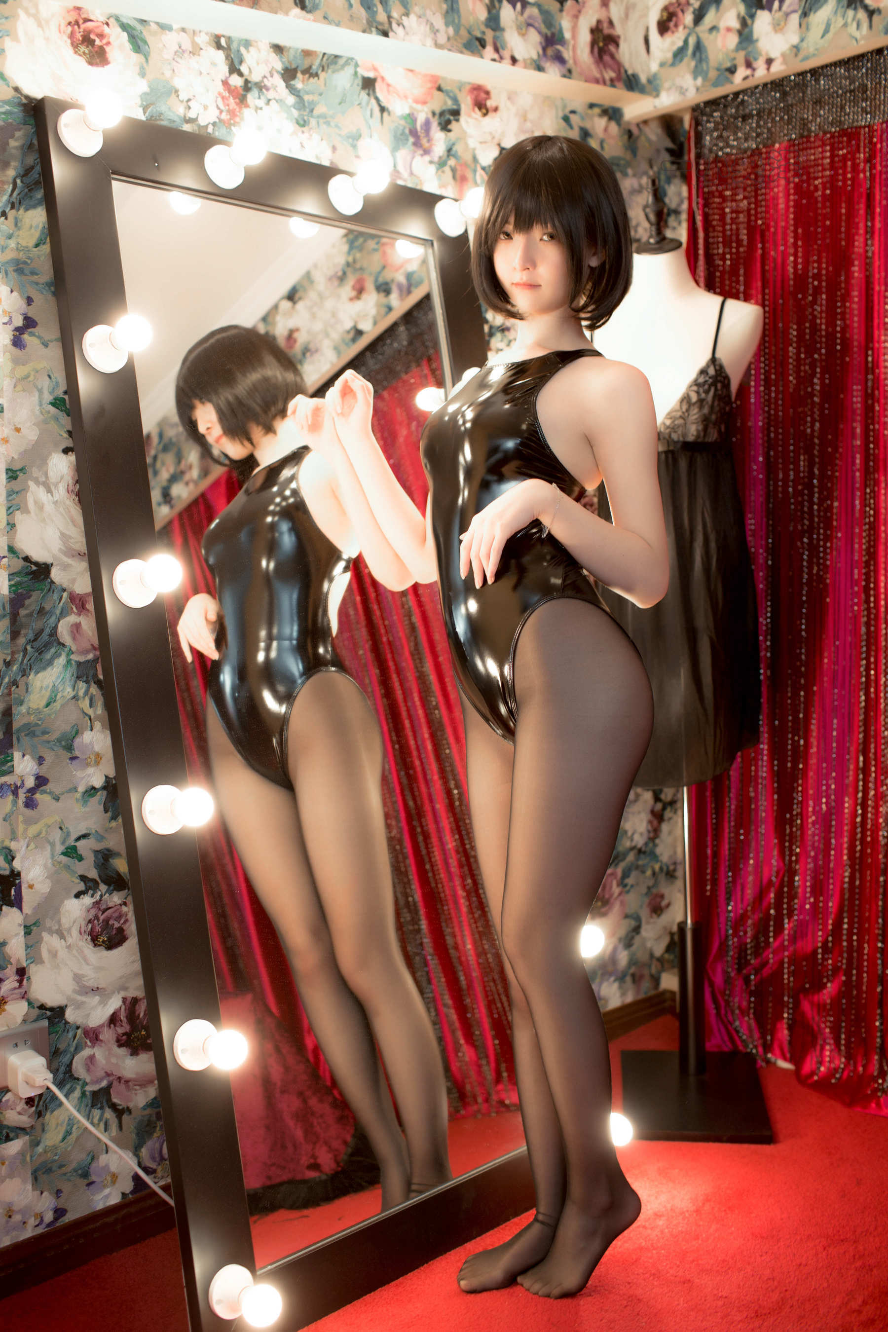 [萝莉COS] 一小央泽 – 黑丝 Cosplay-第25张